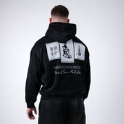 VINCIT QUI PATITUR FADE OVERSIZED HOODIE