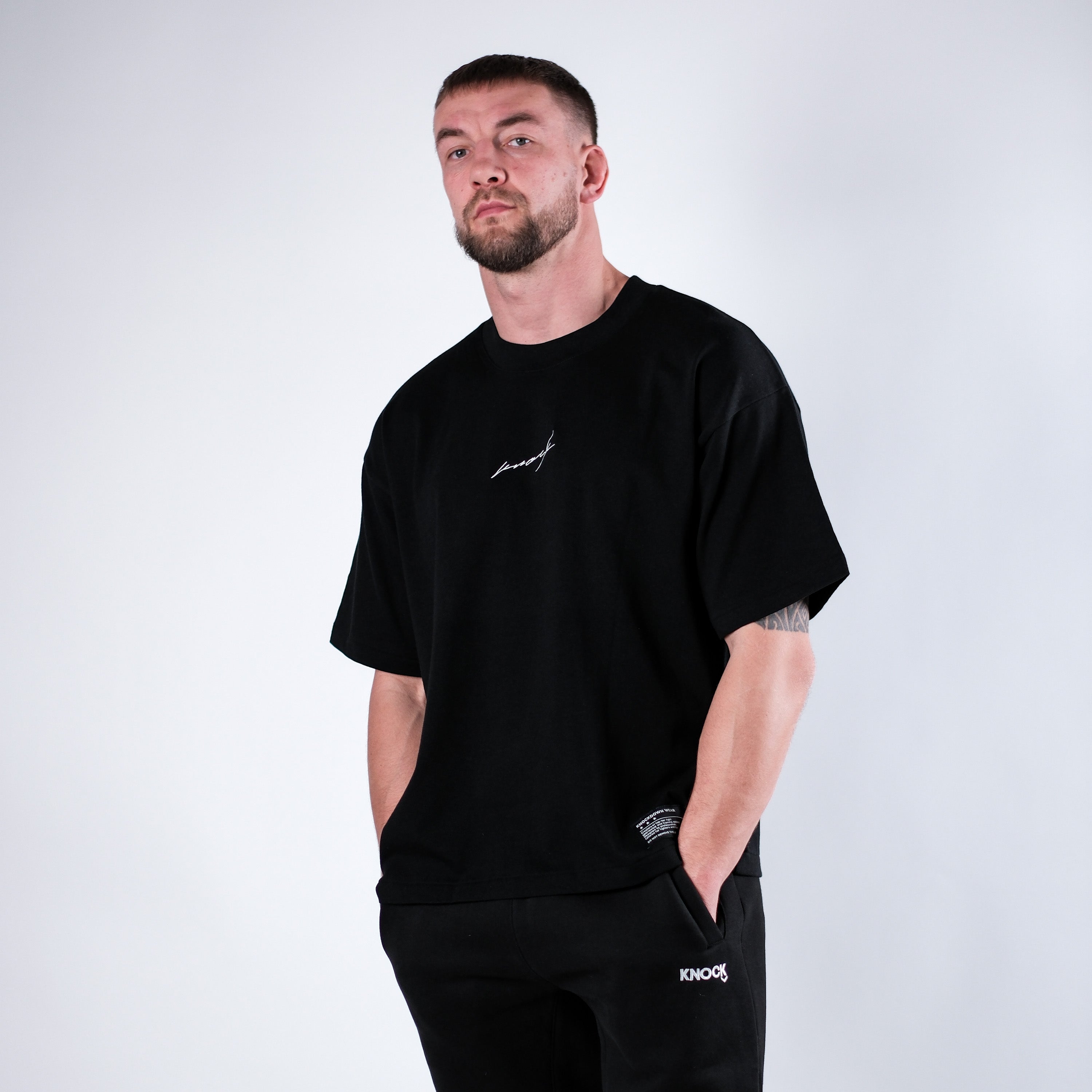 MID COUNT HEAVY TEE BLACK