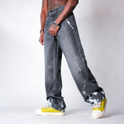LIMITED BRUSH FADED JEANS