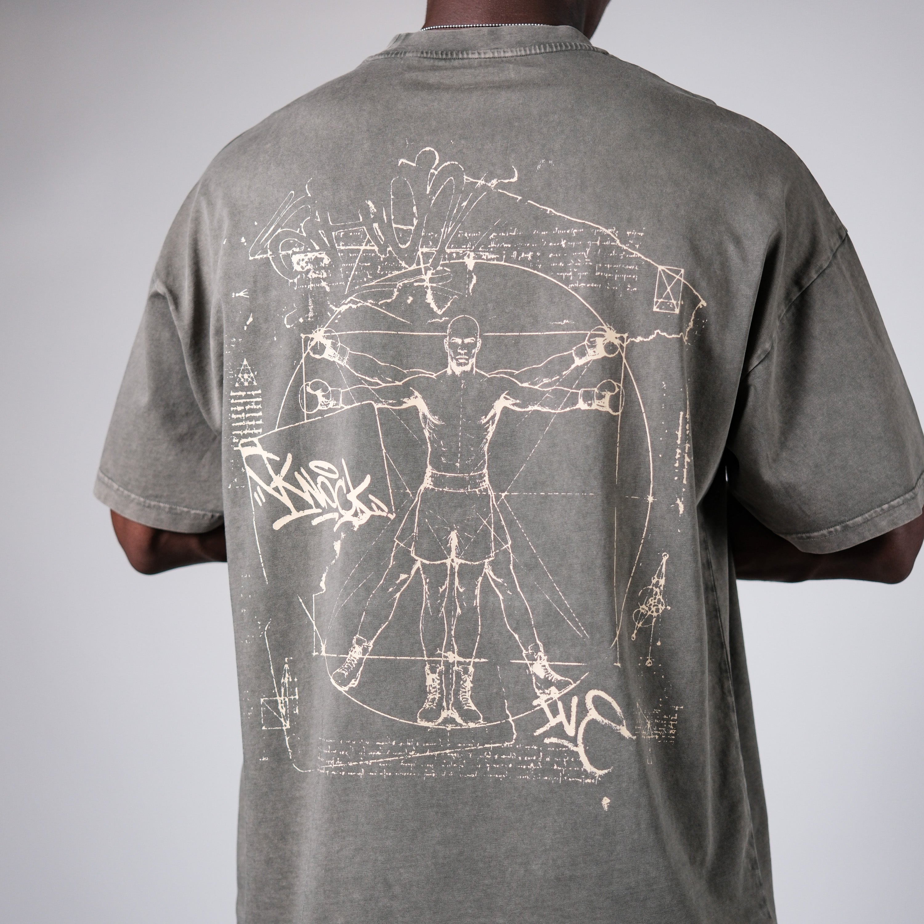 ASCENSION VINTAGE OLIVE TEE