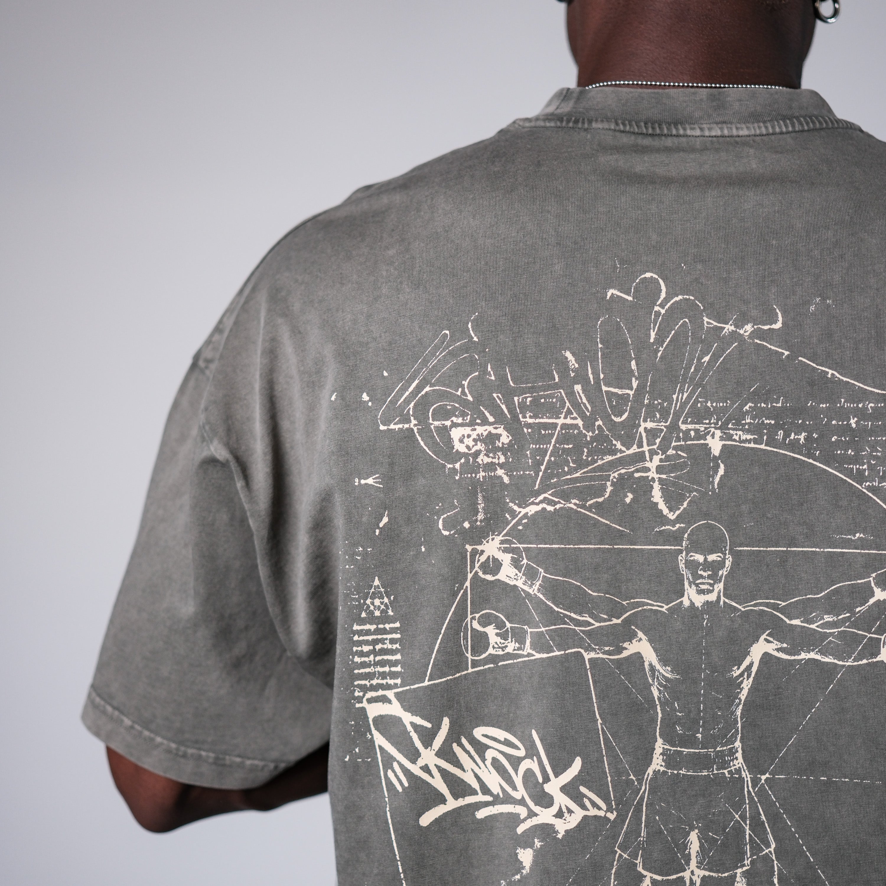 ASCENSION VINTAGE OLIVE TEE