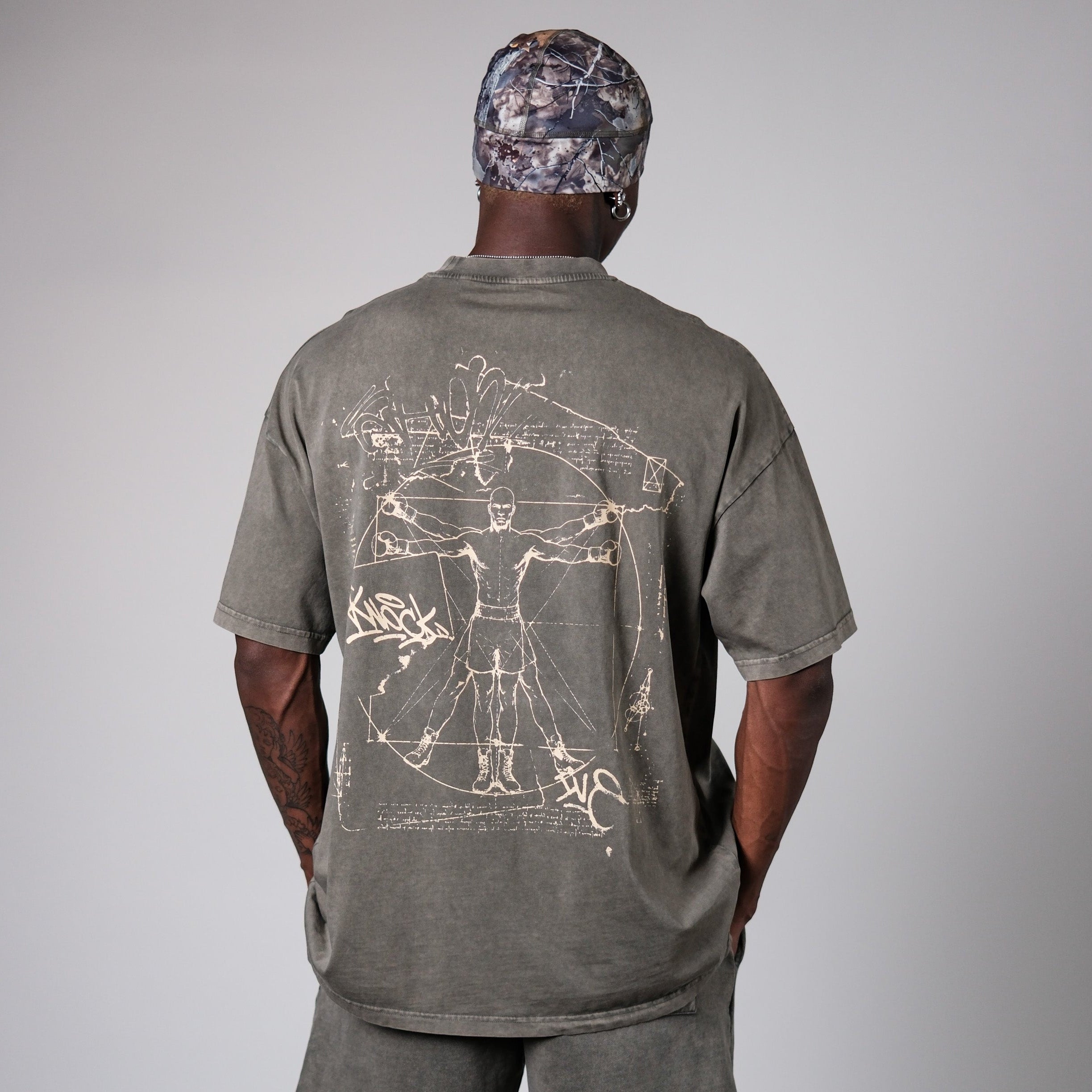 ASCENSION VINTAGE OLIVE TEE