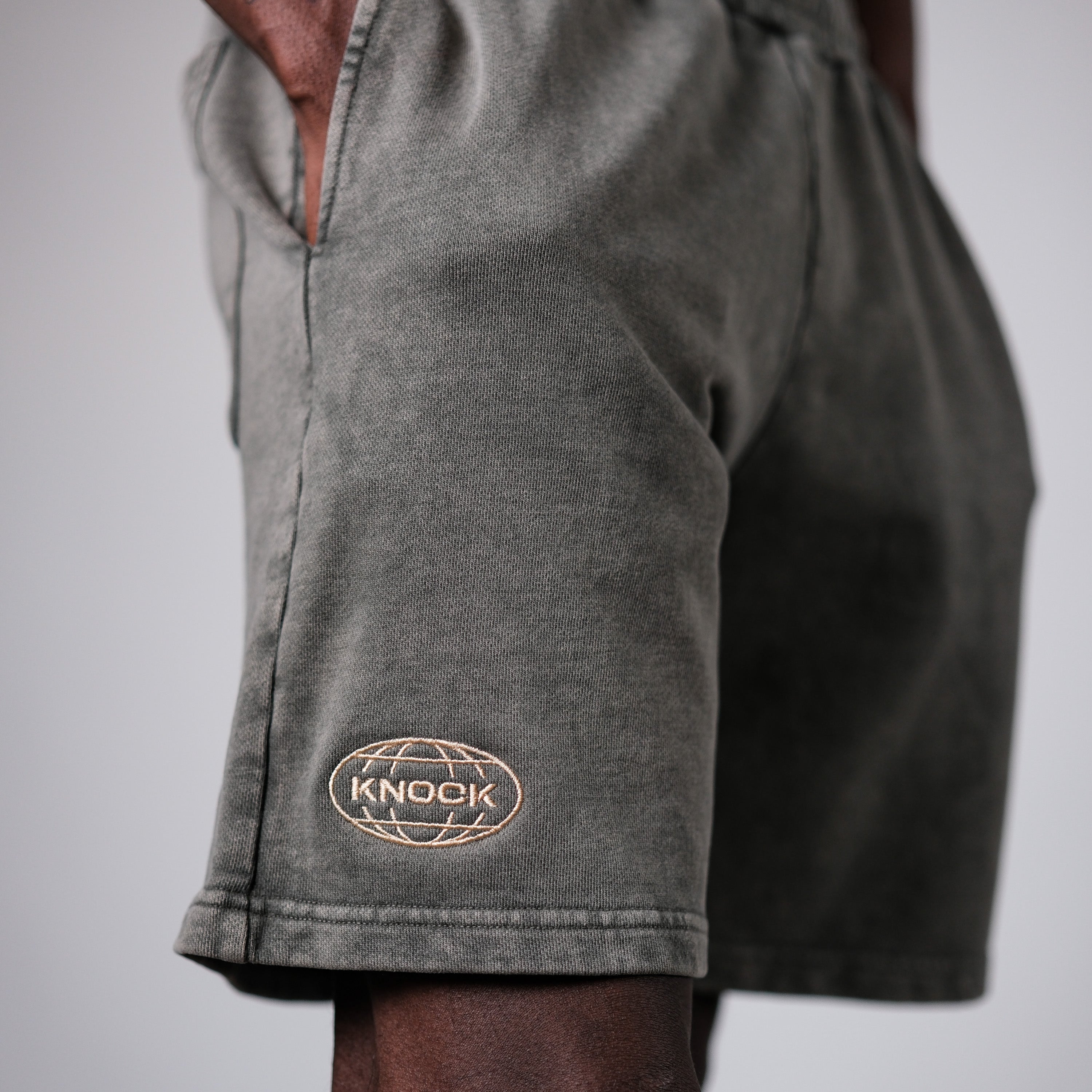ASCENSION VINTAGE OLIVE SHORTS