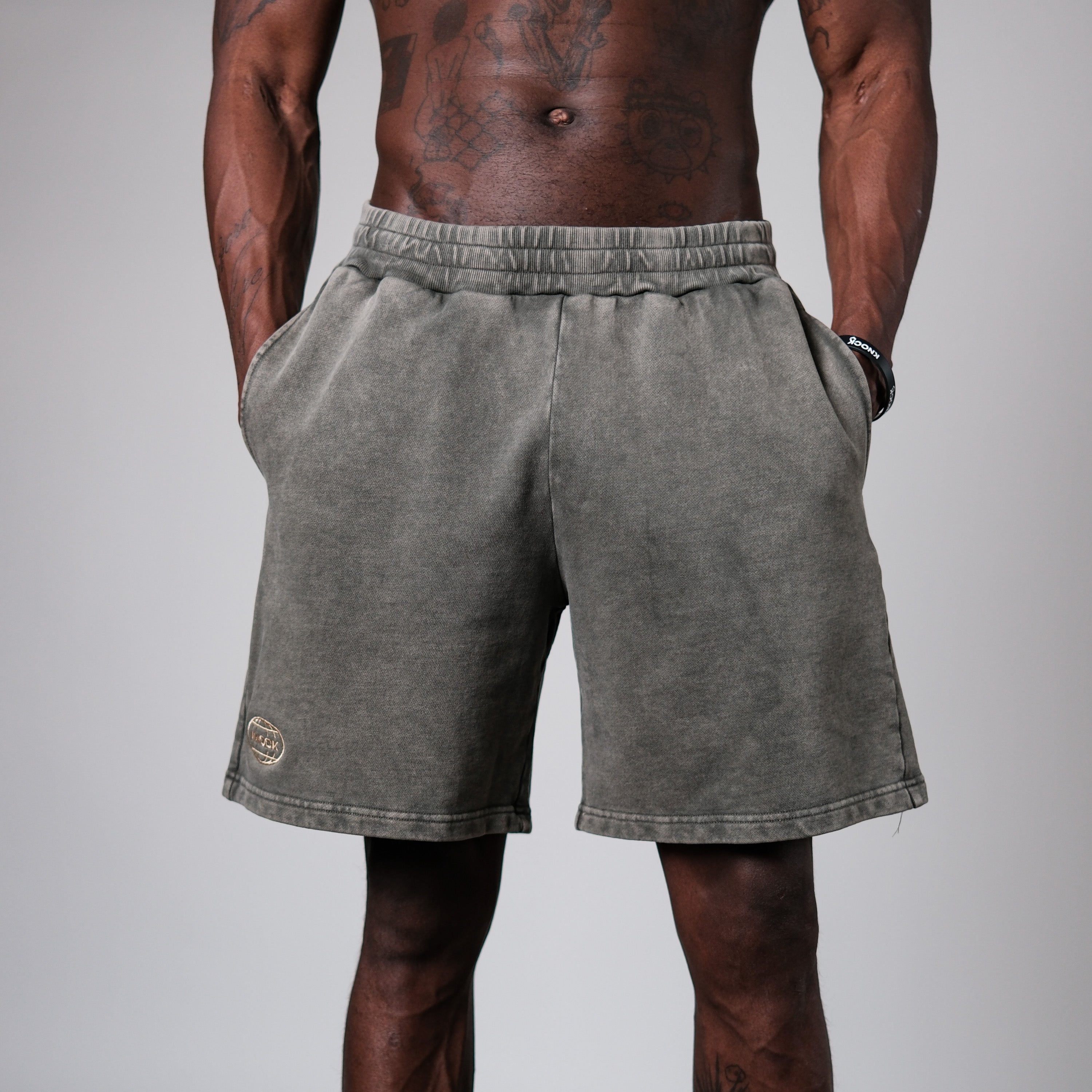 ASCENSION VINTAGE OLIVE SHORTS