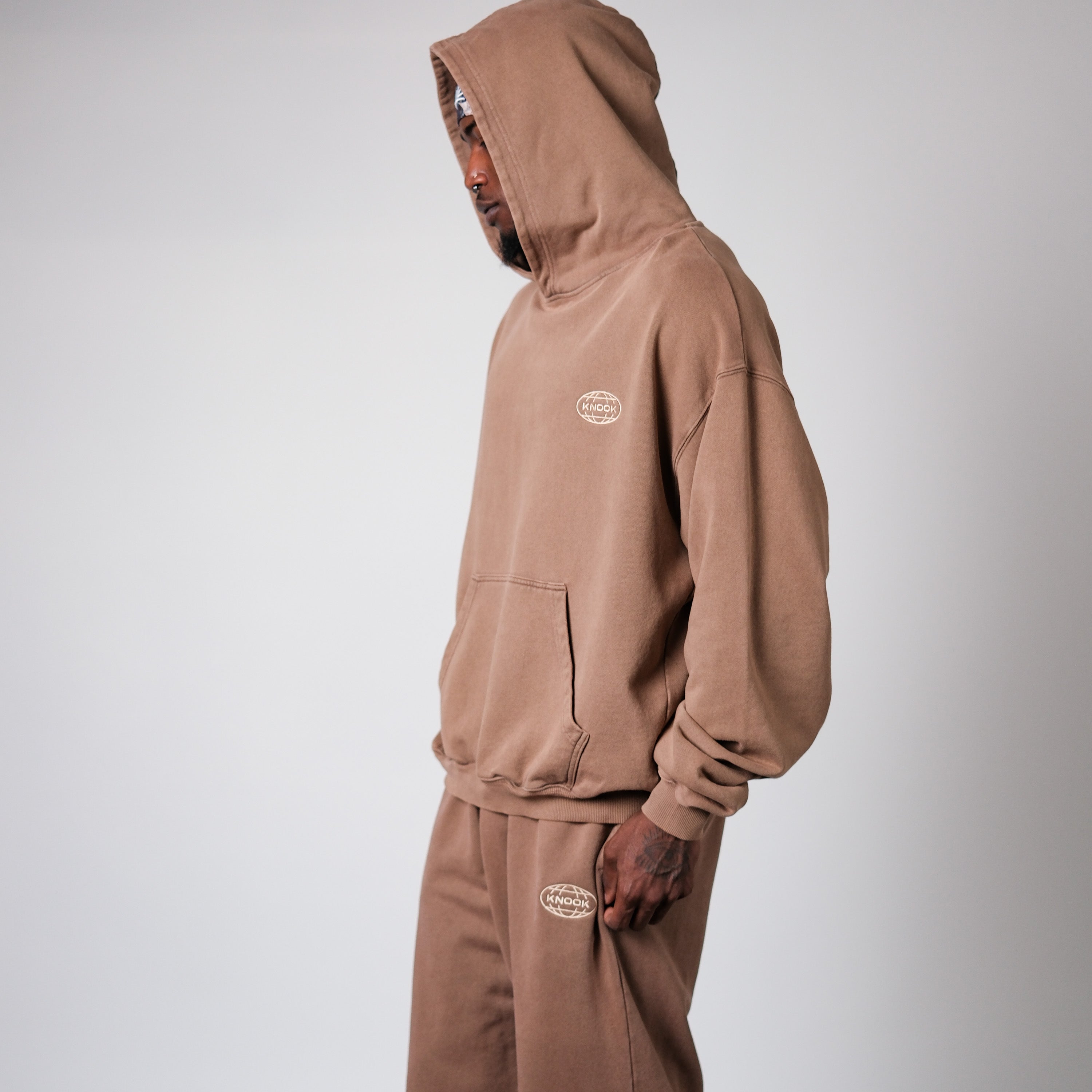 ASCENSION BROWN TAN HOODIE