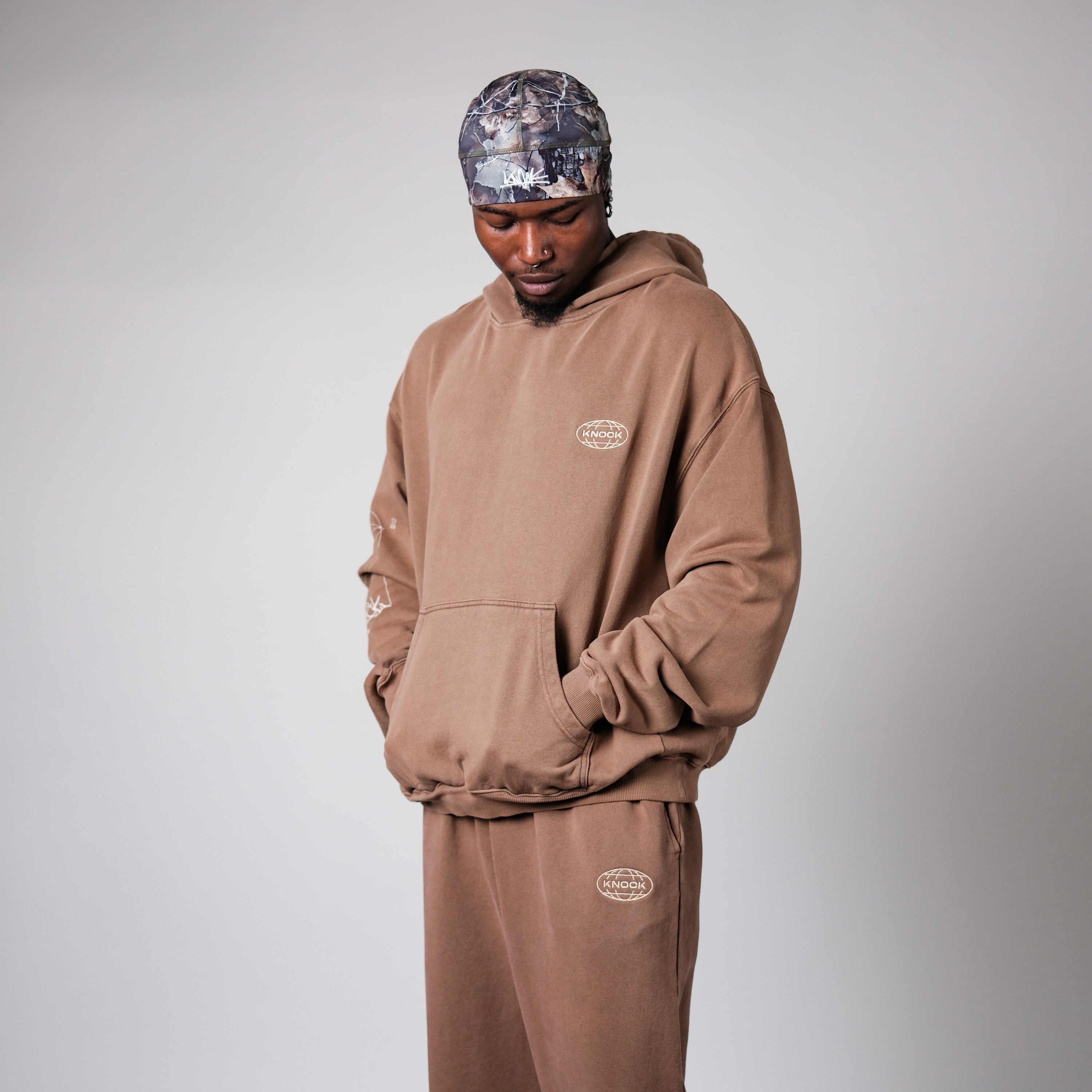 ASCENSION BROWN TAN HOODIE