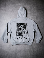 EMBRACE THE STRUGGLE SUPER HEAVY HOODIE GREY