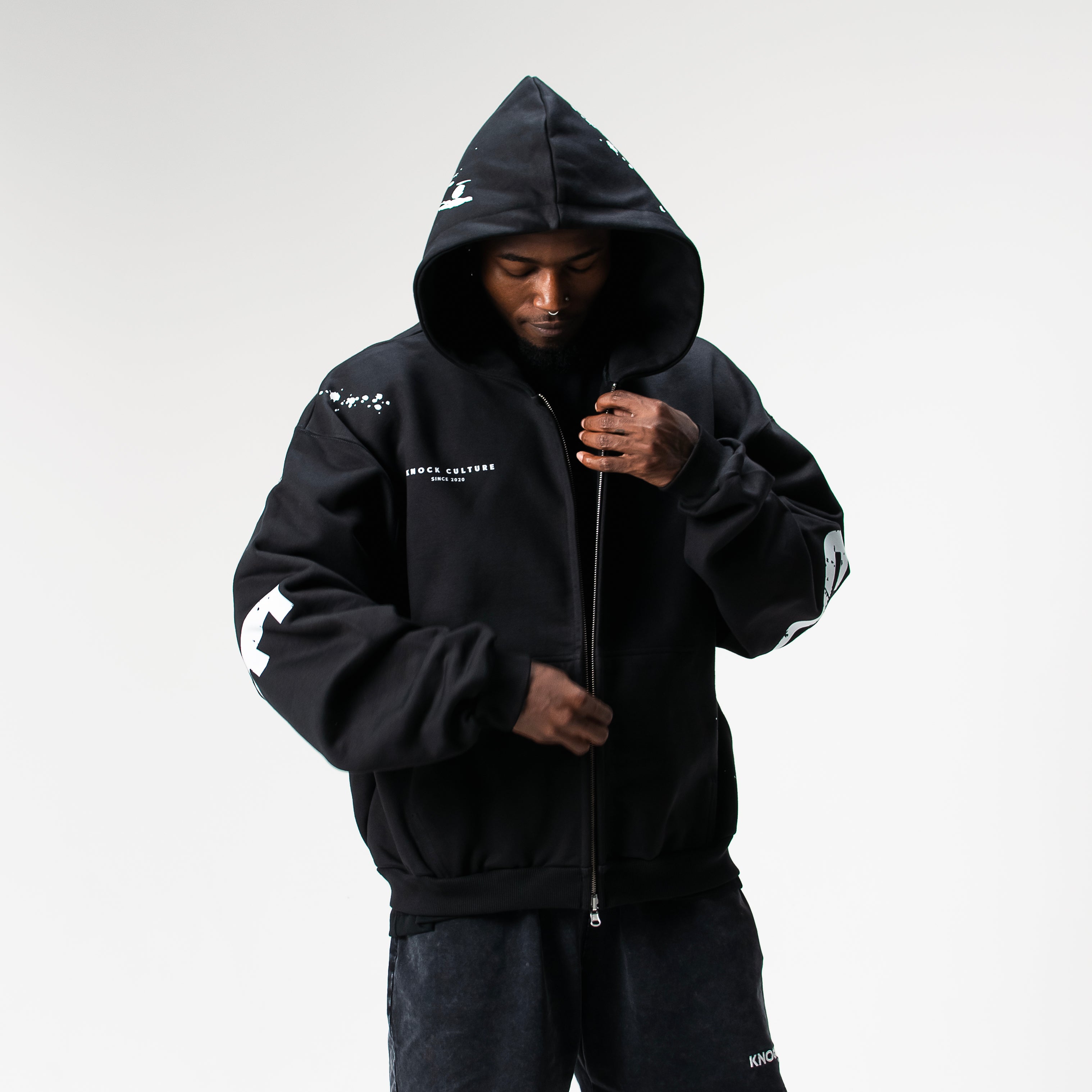 CULTURE REVERSIBLE ZIP HOODIE