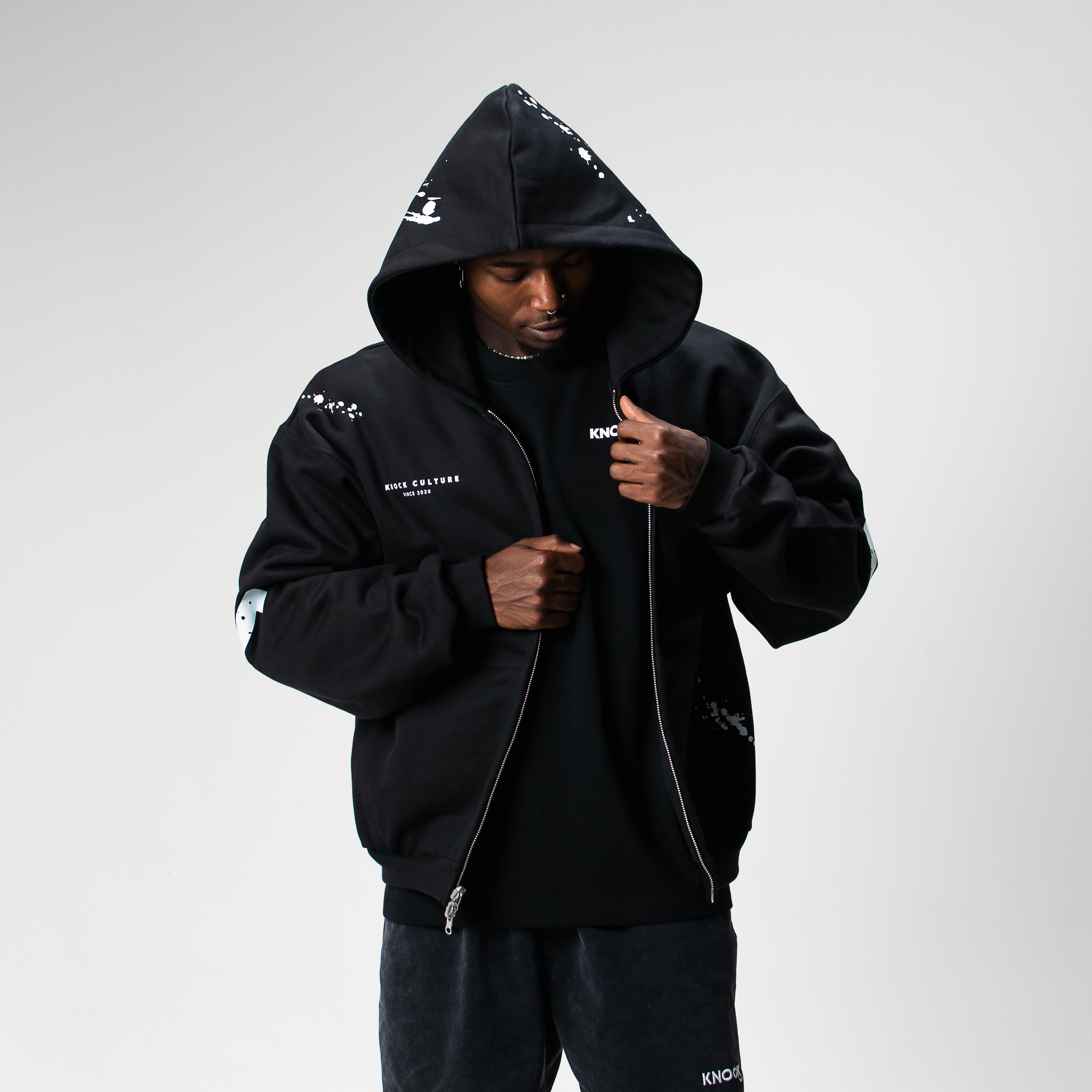 CULTURE REVERSIBLE ZIP HOODIE