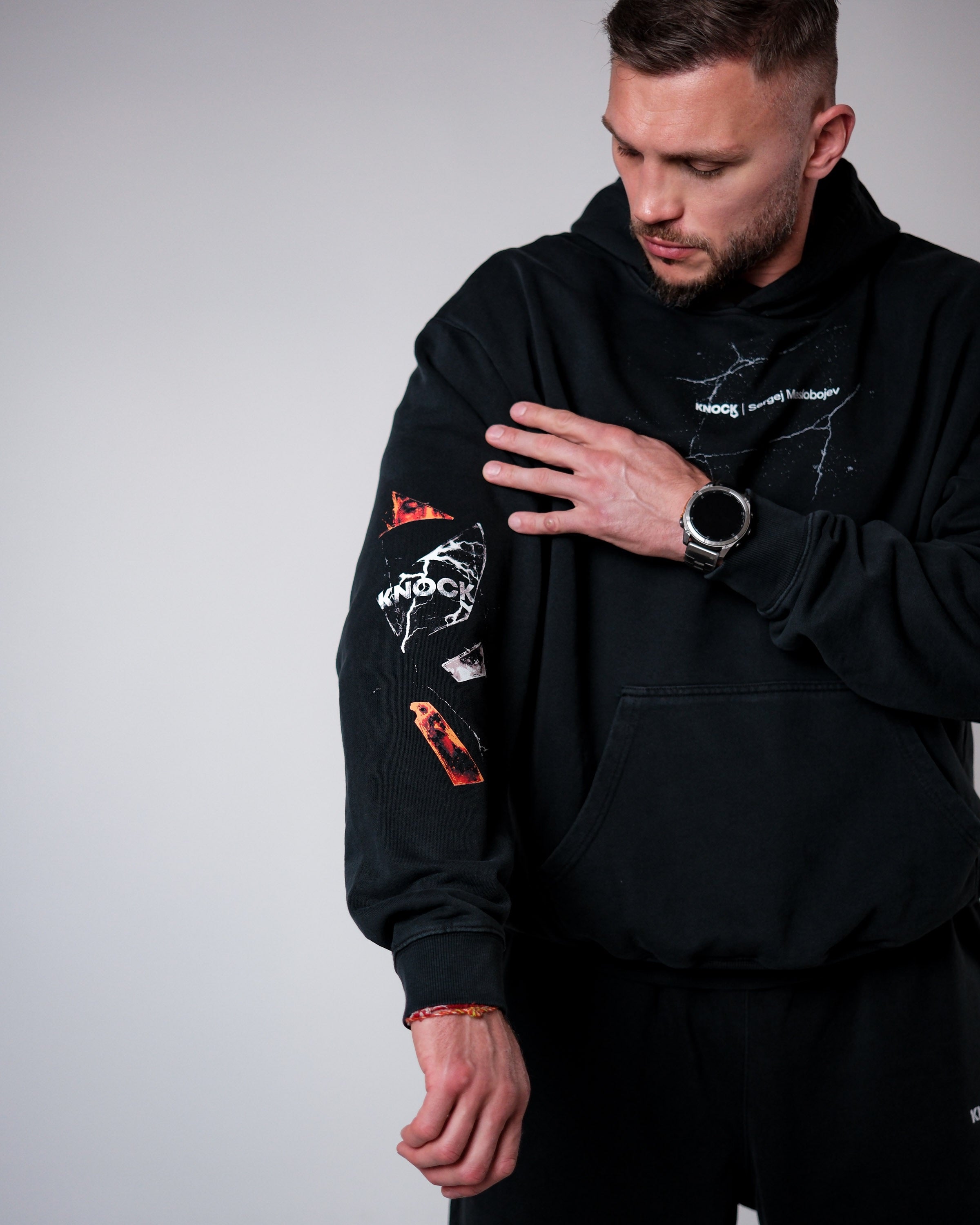 KNOCK x SERGEJ MASLOBOJEV HOODIE
