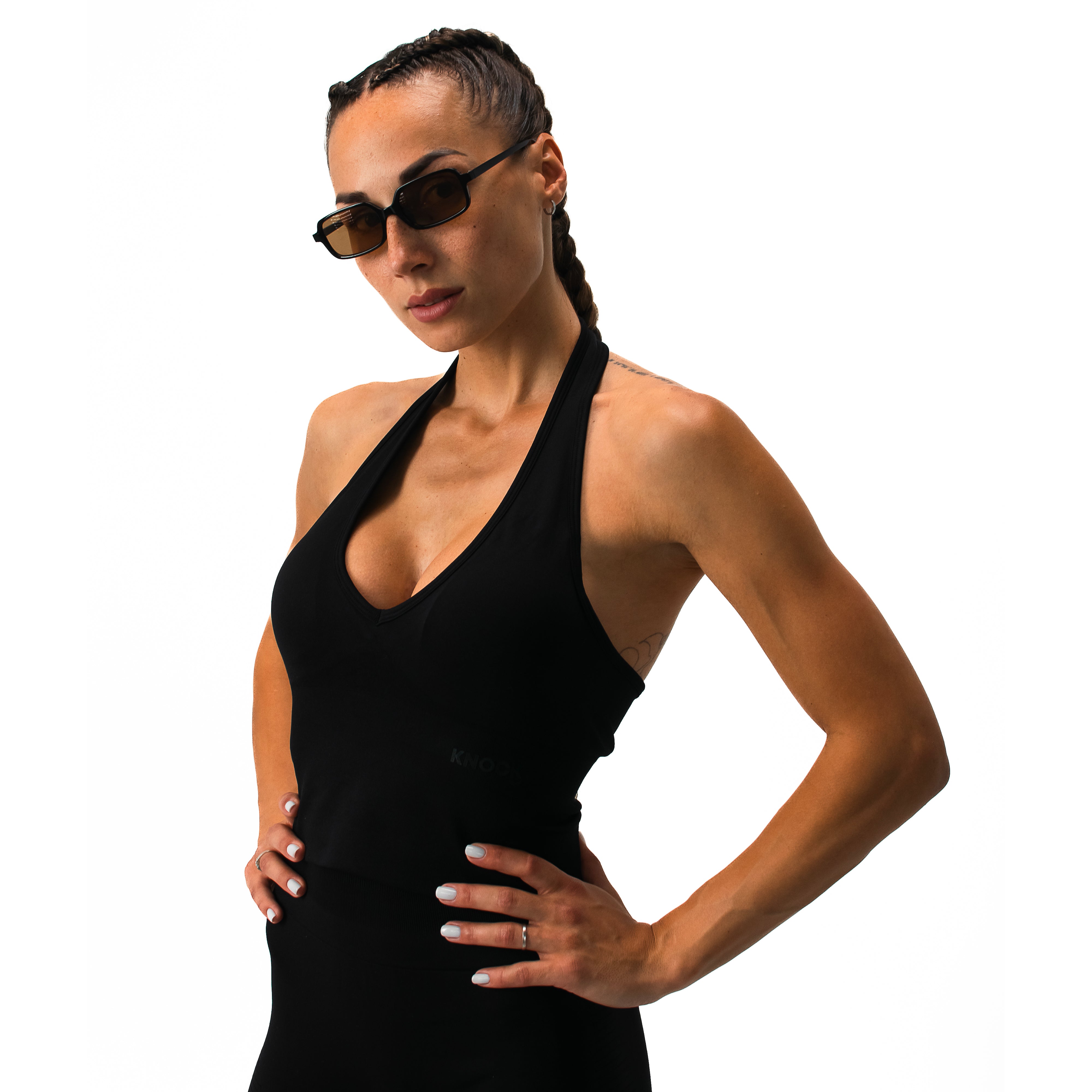 SCULPTED FIT TOP 2 - BLACK