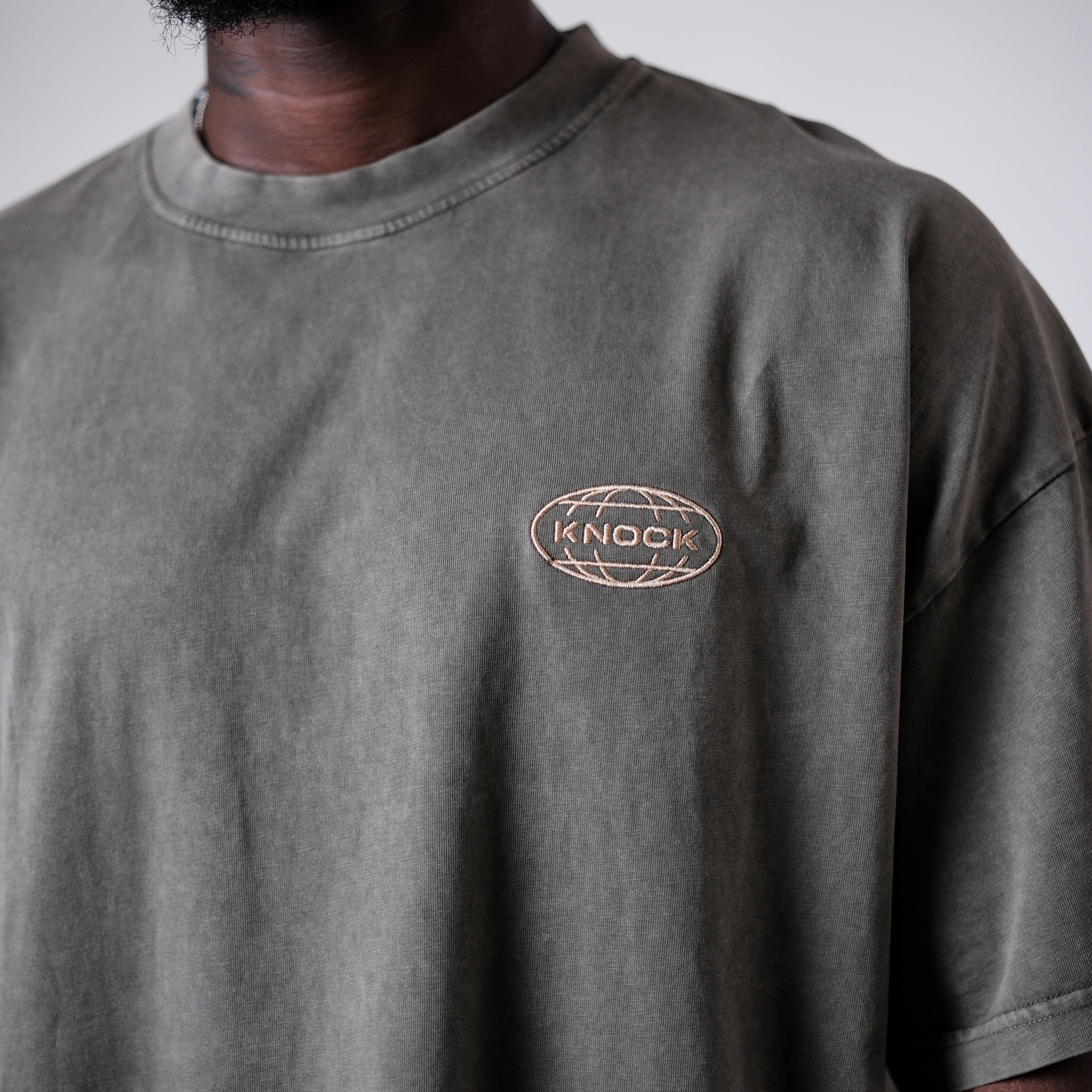 ASCENSION VINTAGE OLIVE TEE