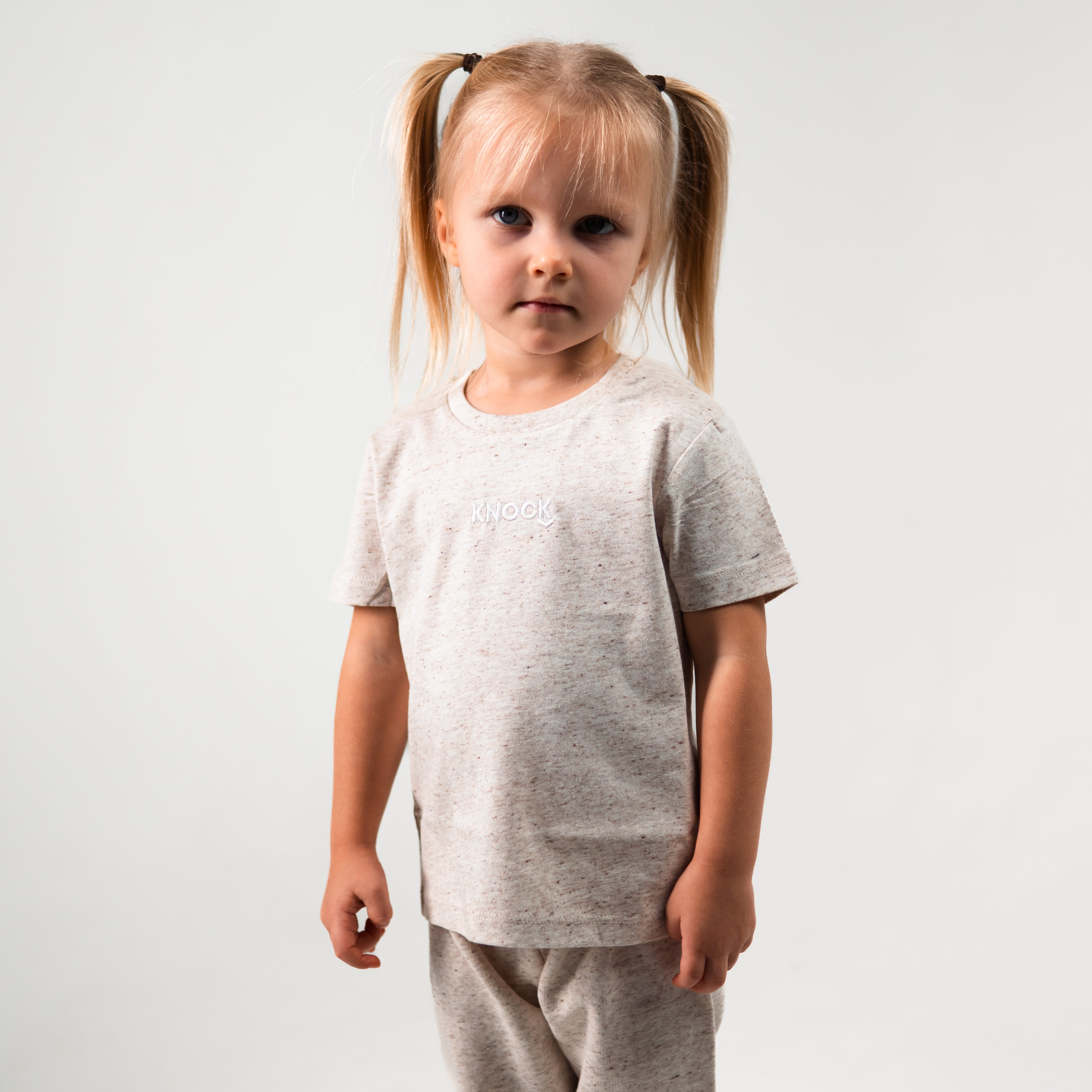 ASTROKNEE TEE BEIGE BABY