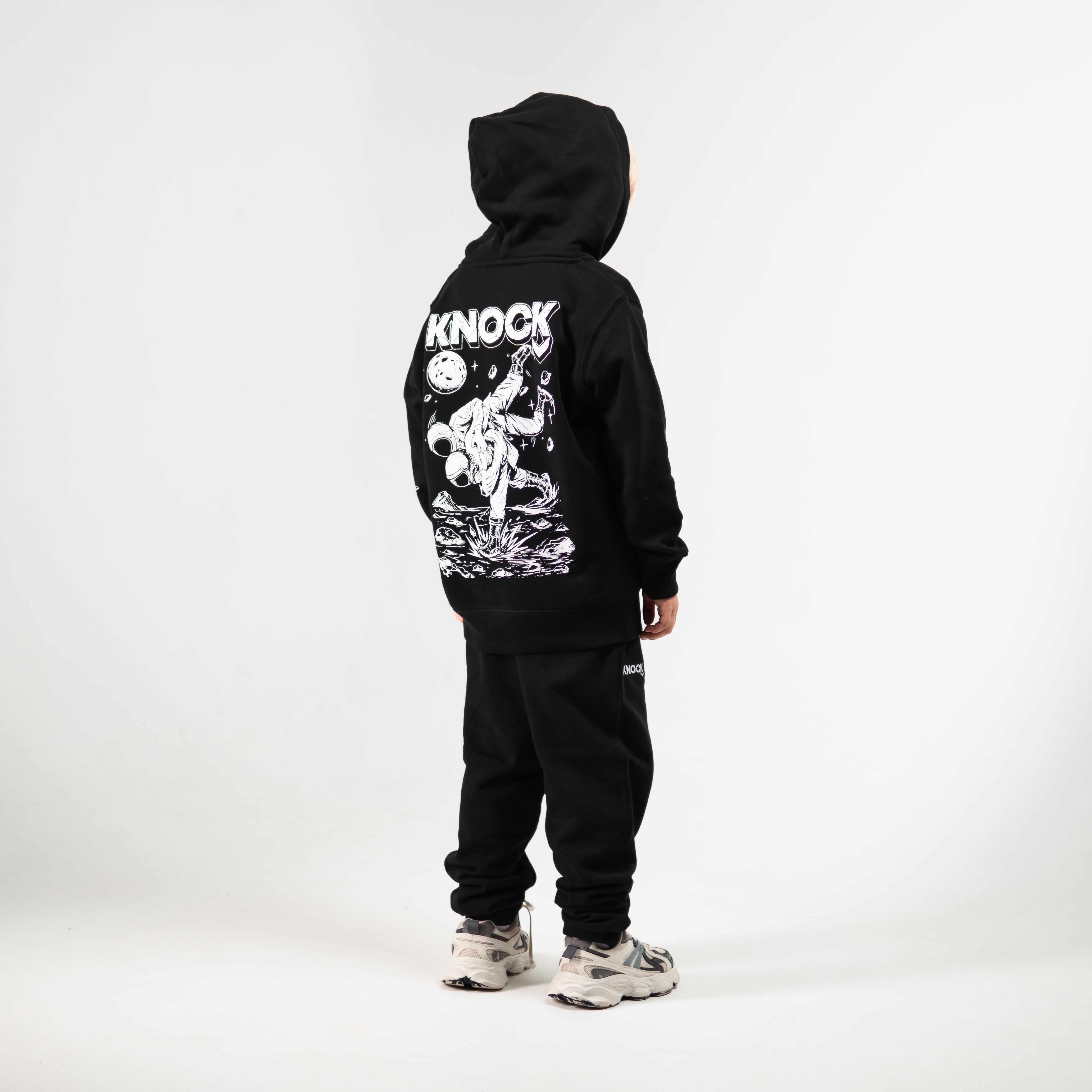 KIDS ASTROHIP ZIP HOODIE BLACK