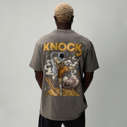 ASTROKNEE 2.0 OVERSIZED TEE ASPHALT