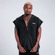 BLACKOUT HOODED VEST