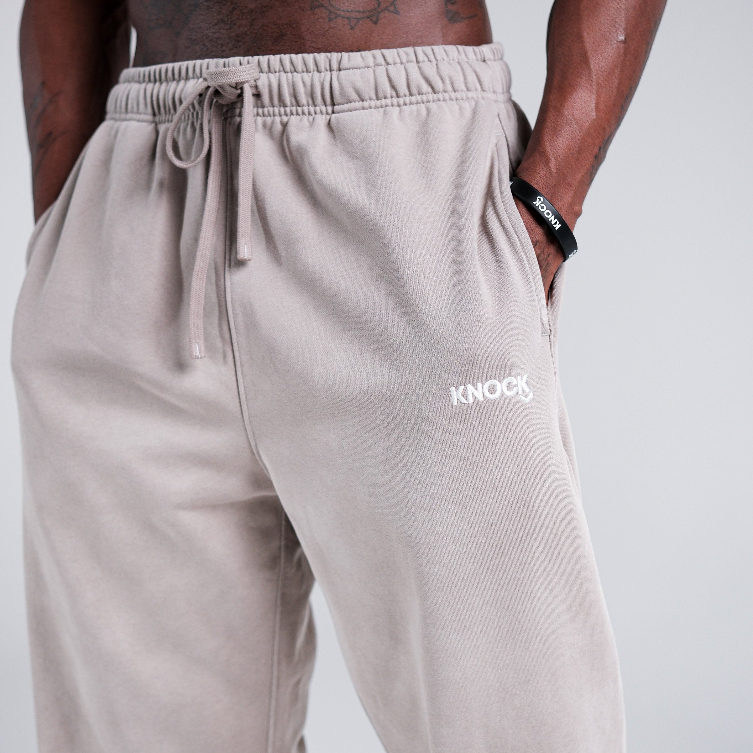 STONEWASH TIESAUS KIRPIMO JOGGERS TIPO KELNĖS