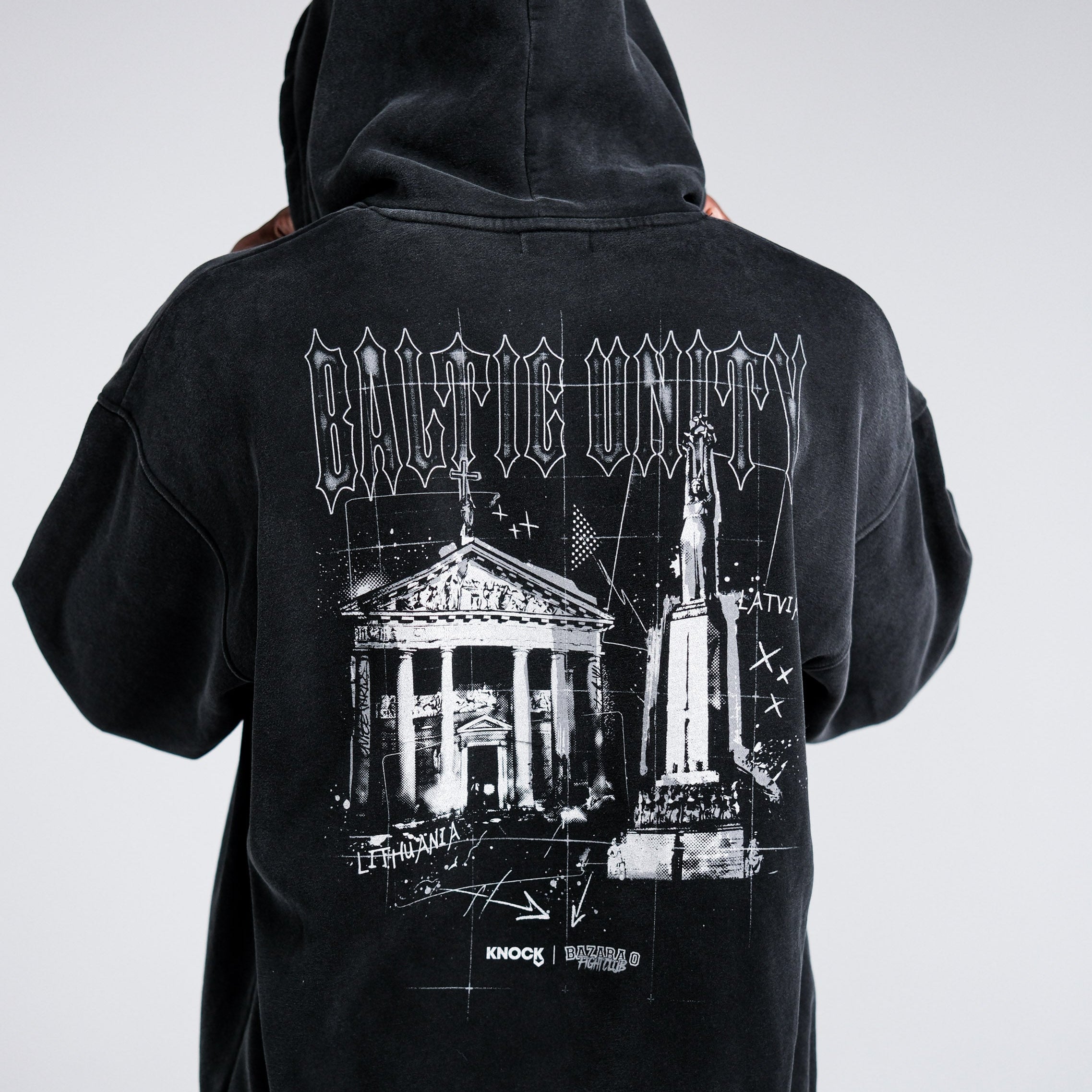 BAZARA 0 x KNOCK BROTHERHOOD HOODIE