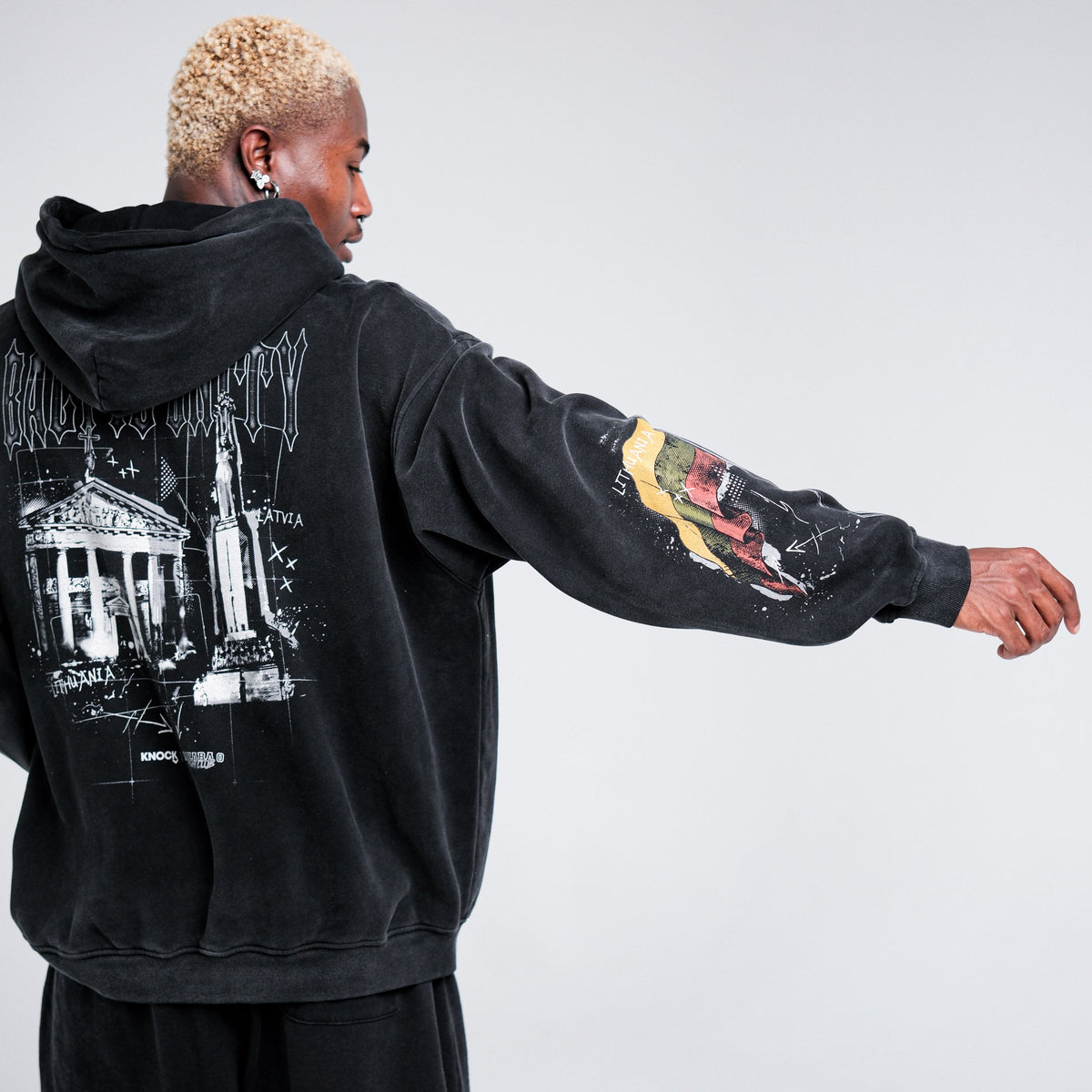 BAZARA 0 x KNOCK BROTHERHOOD HOODIE