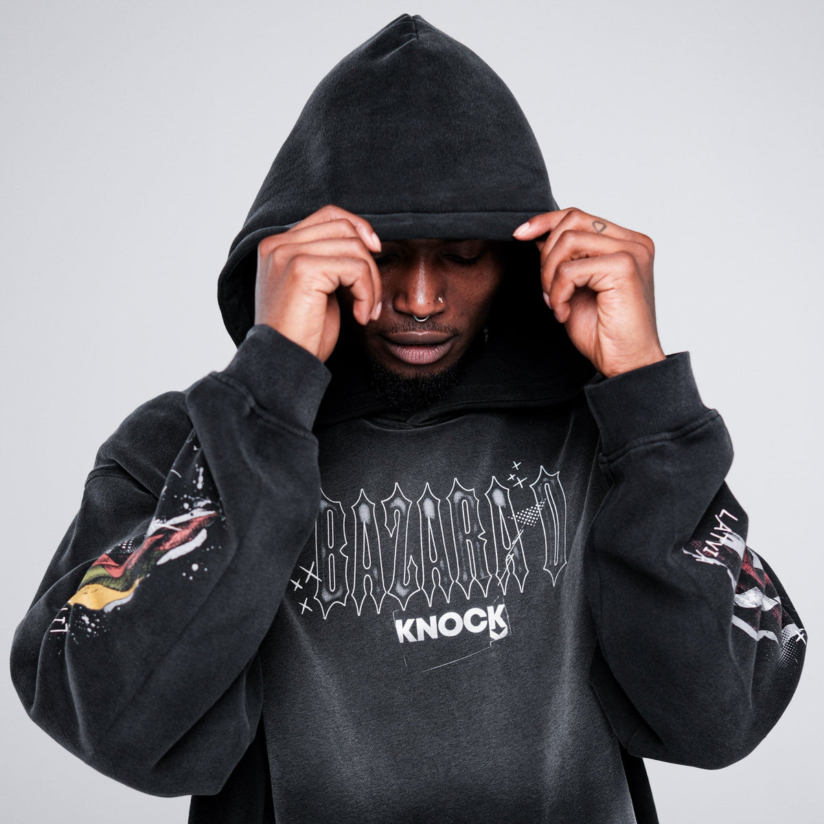 BAZARA 0 x KNOCK BROTHERHOOD HOODIE