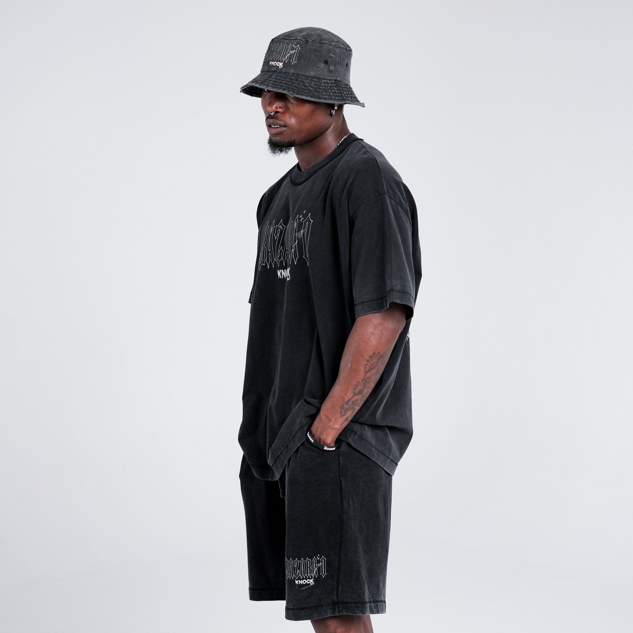 BAZARA 0 x KNOCK BROTHERHOOD TEE