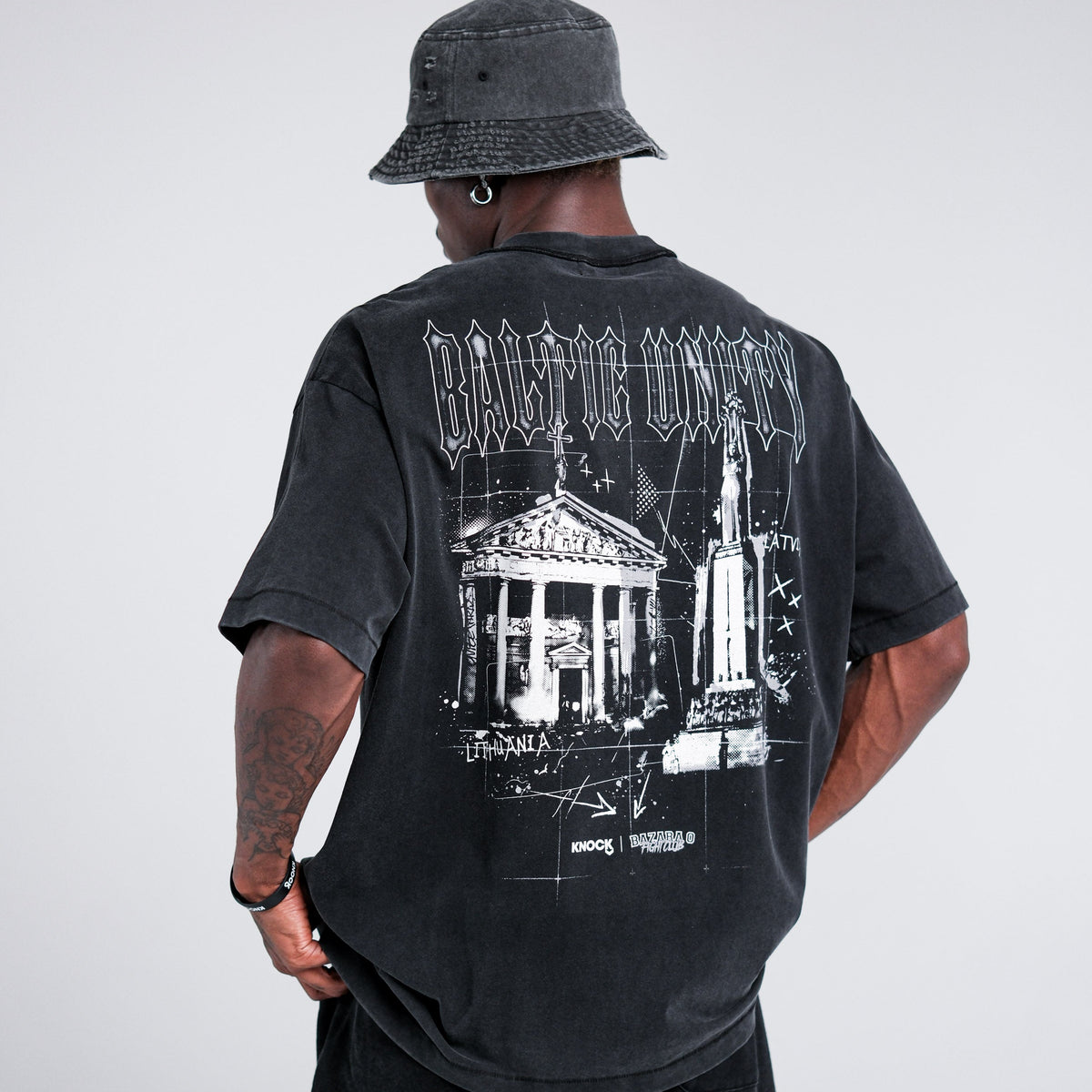 BAZARA 0 x KNOCK BROTHERHOOD TEE