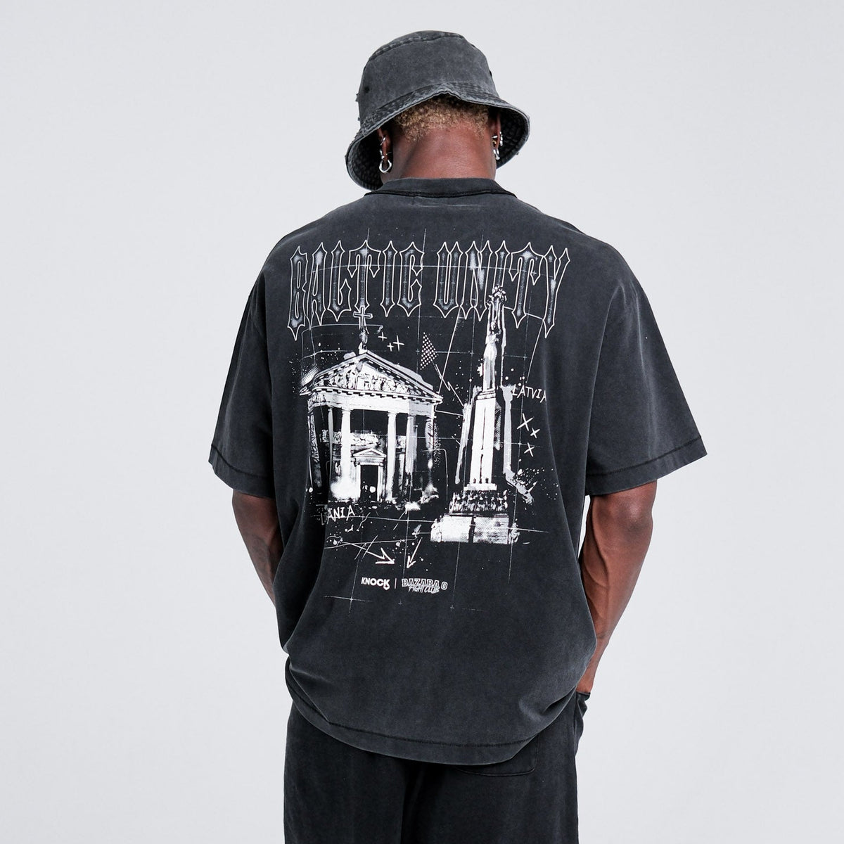 BAZARA 0 x KNOCK BROTHERHOOD TEE