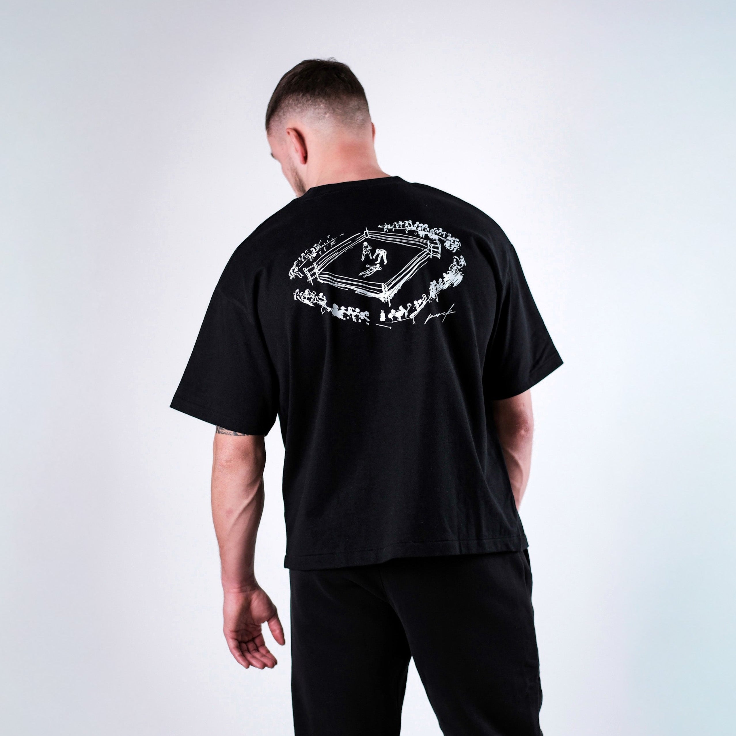 MID COUNT HEAVY TEE BLACK