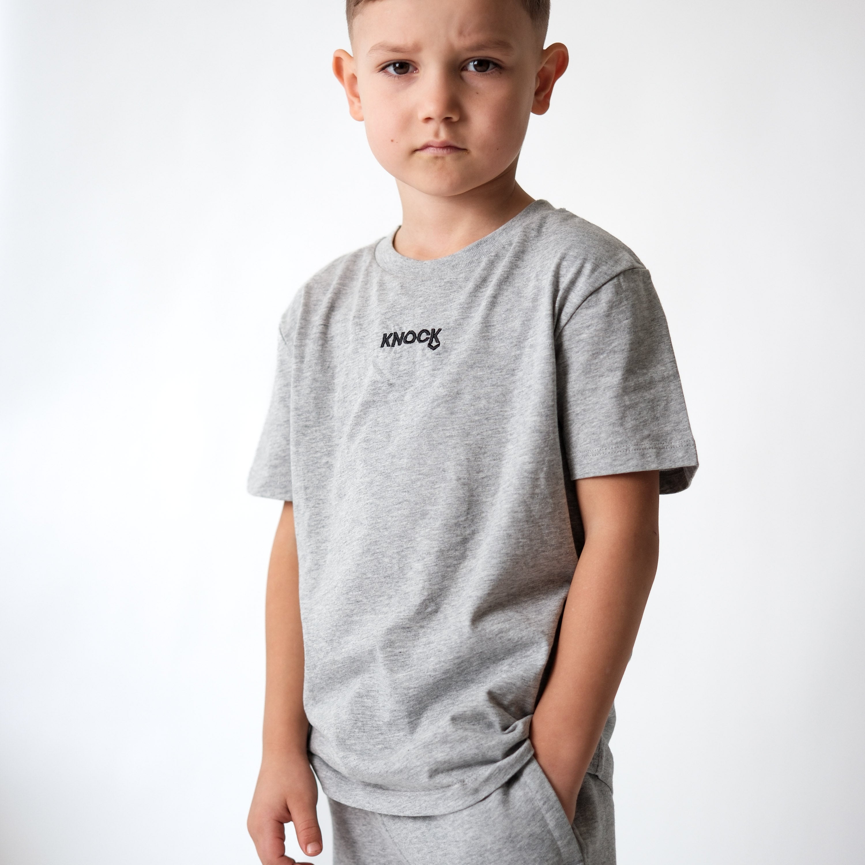 KIDS ASTROHIP TEE GREY
