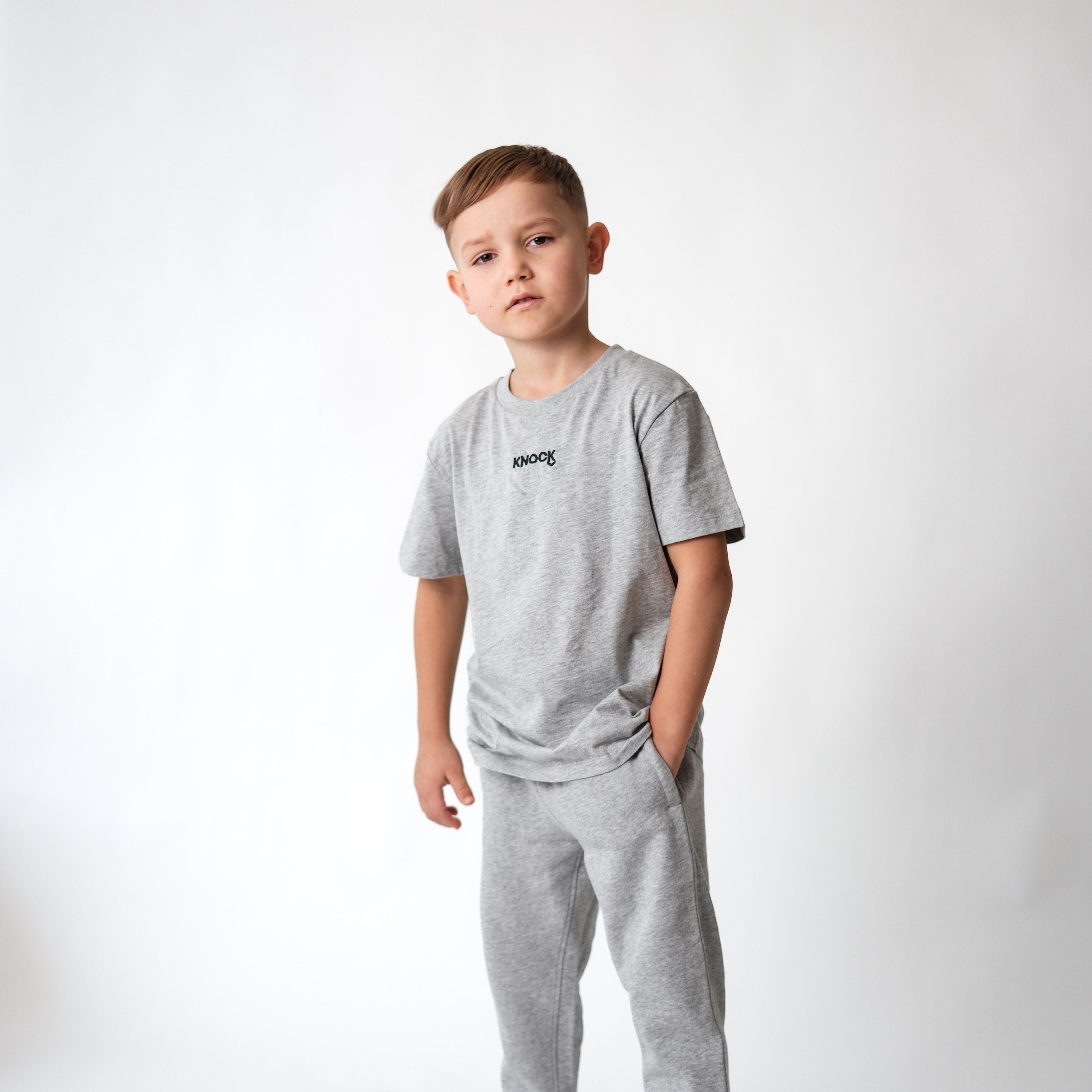 KIDS ASTROHIP TEE GREY