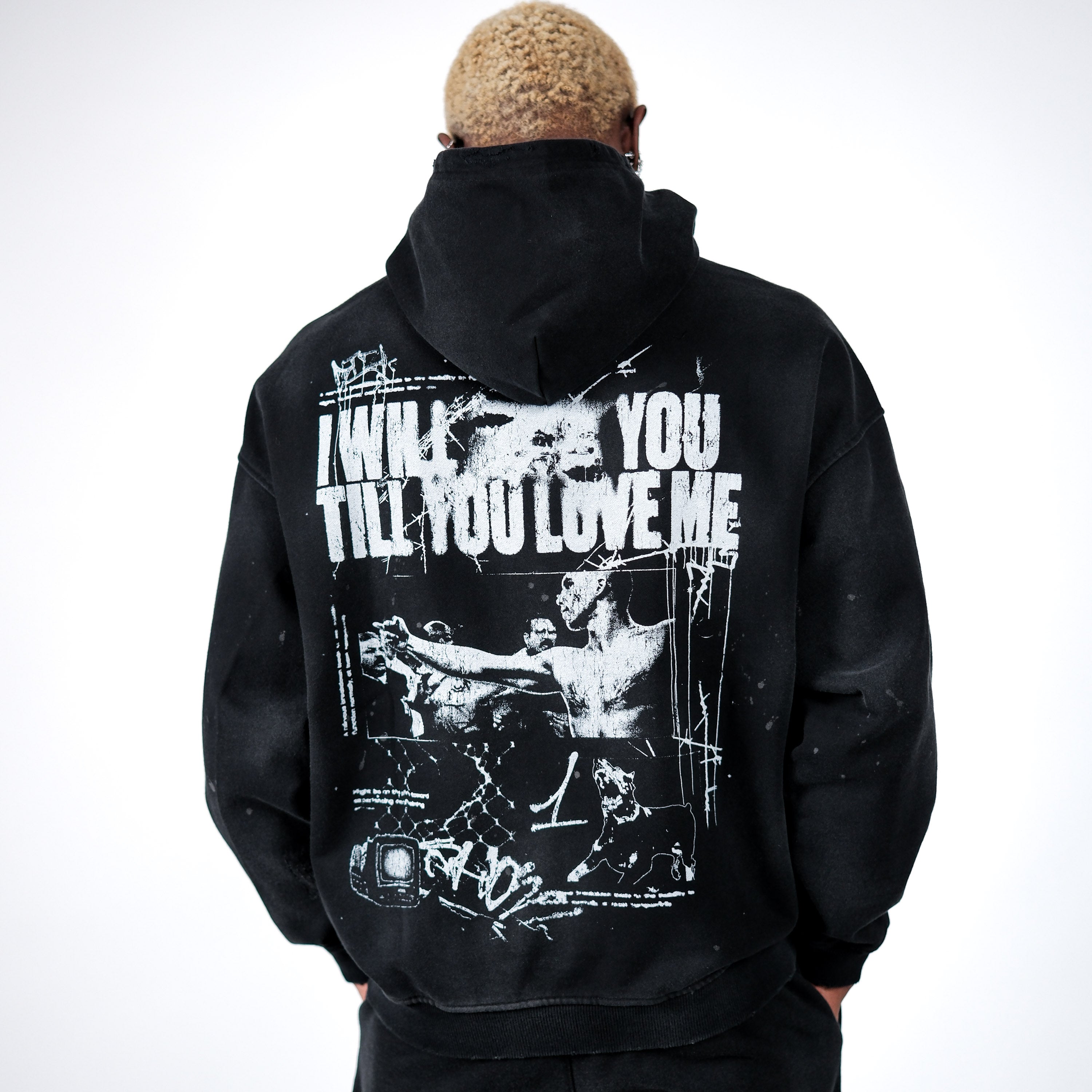 LIMITED "TILL YOU LOVE ME'' VINTAGE TERRY HOODIE