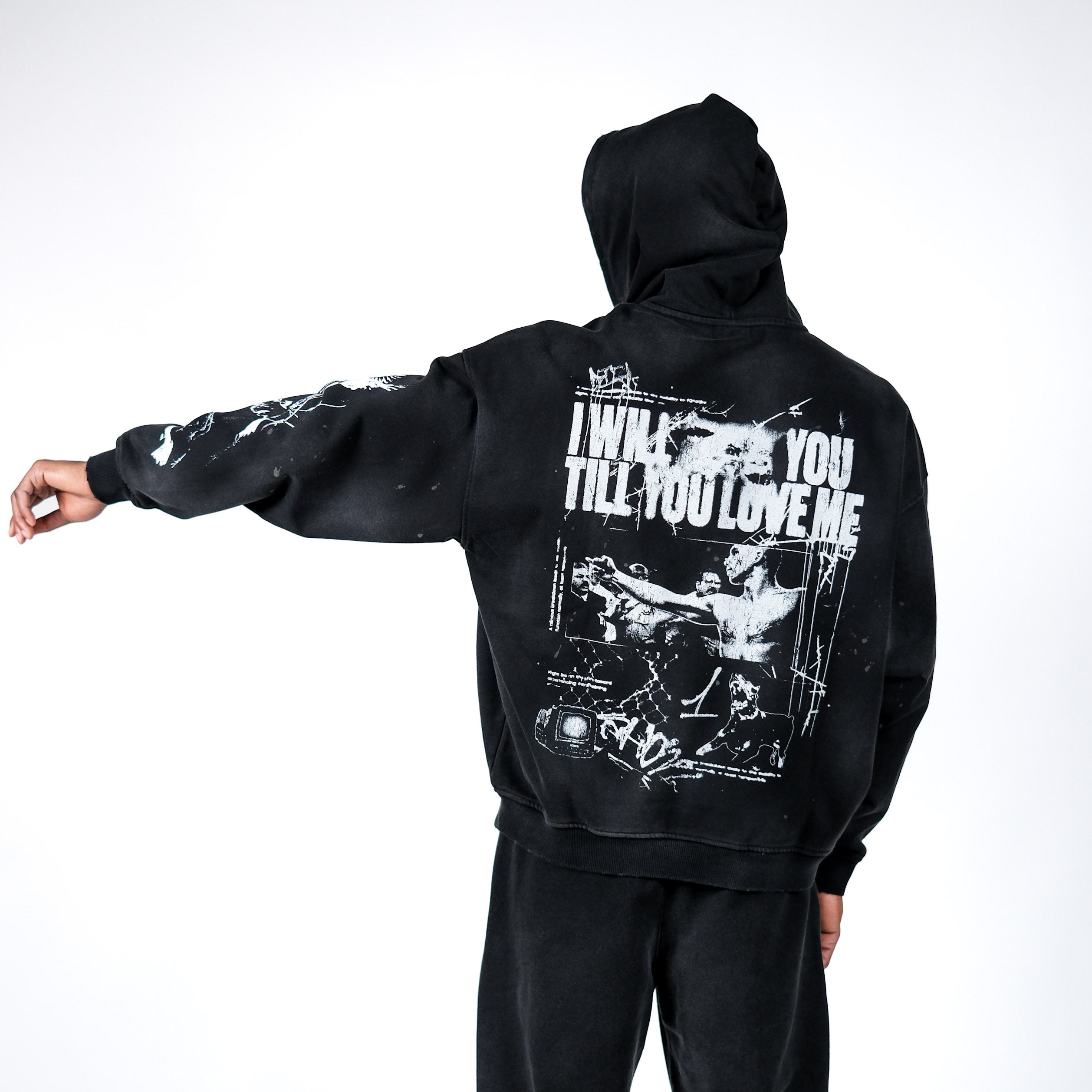 LIMITED "TILL YOU LOVE ME'' VINTAGE TERRY HOODIE