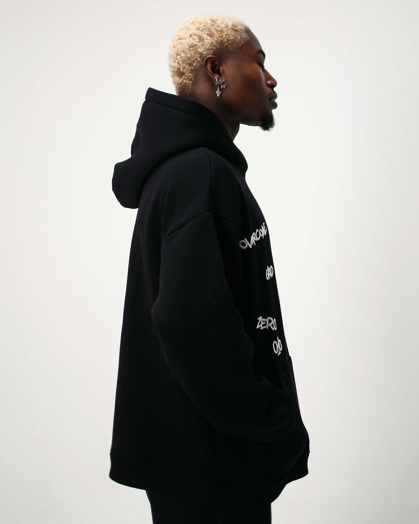 PRIMAL OVERSIZED HOODIE BLACK
