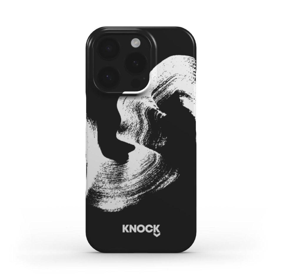 KNOCK PHONE CASE BLACK