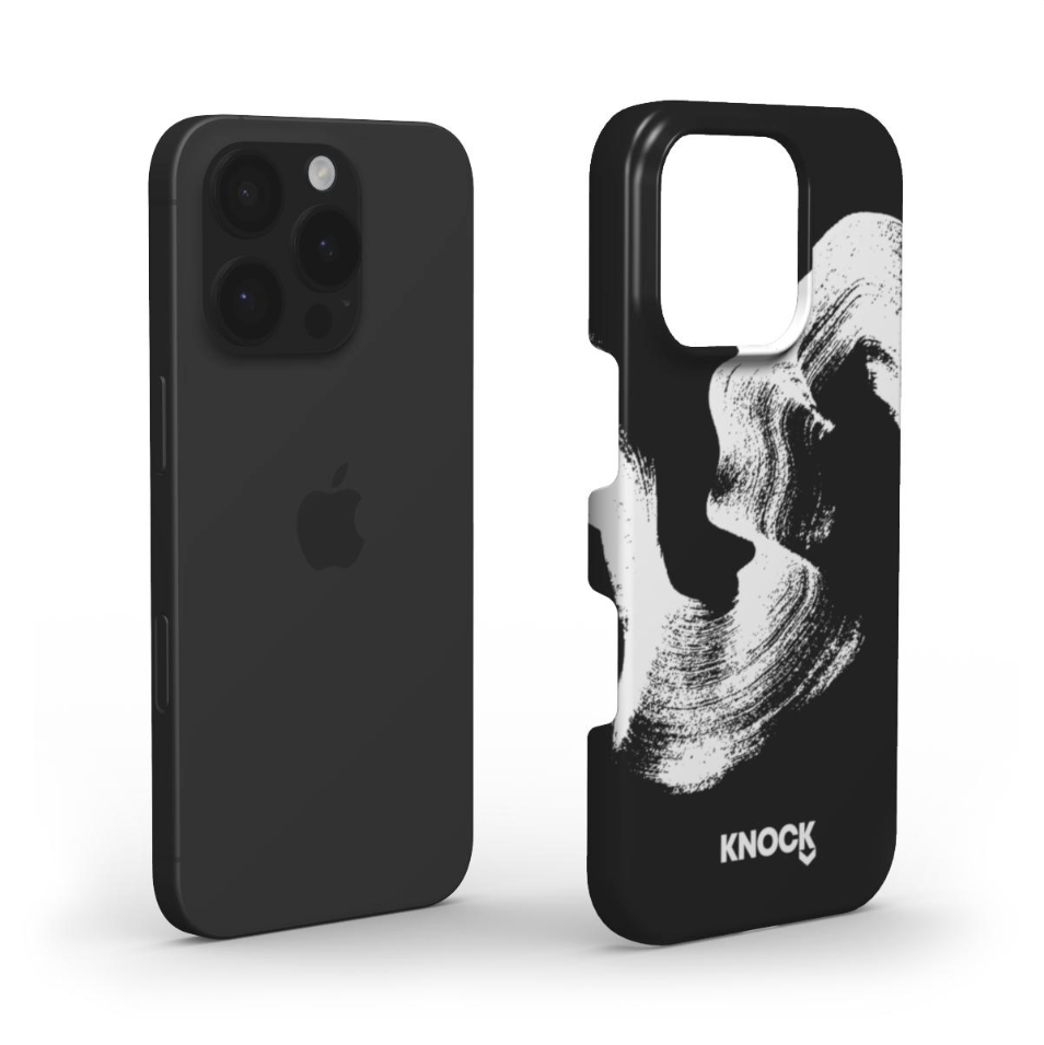 KNOCK PHONE CASE BLACK