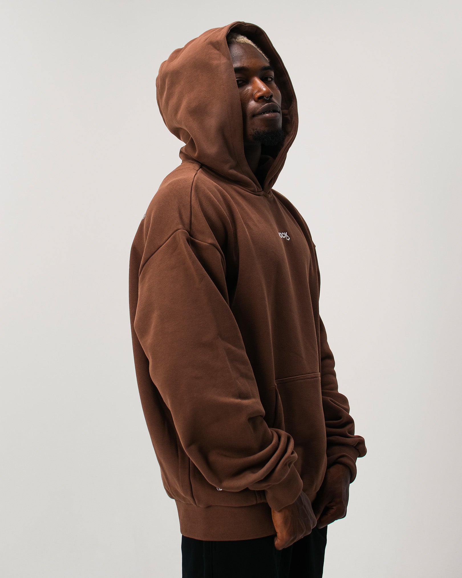 PREORDER: EMBRACE THE STRUGGLE SUPER HEAVY HOODIE BROWN