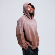 VINTAGE BROWN ESSENTIAL HOODIE