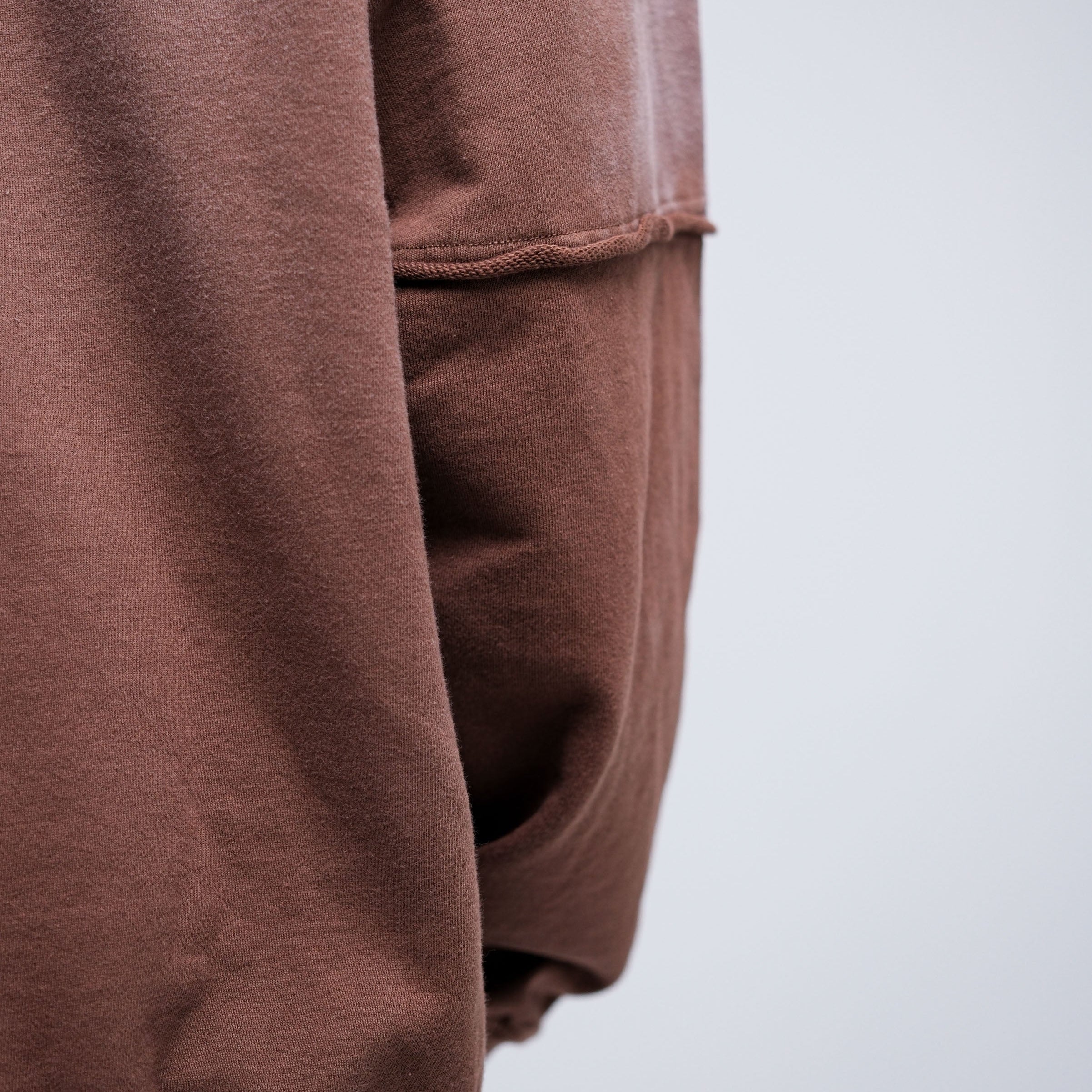 VINTAGE BROWN ESSENTIAL HOODIE