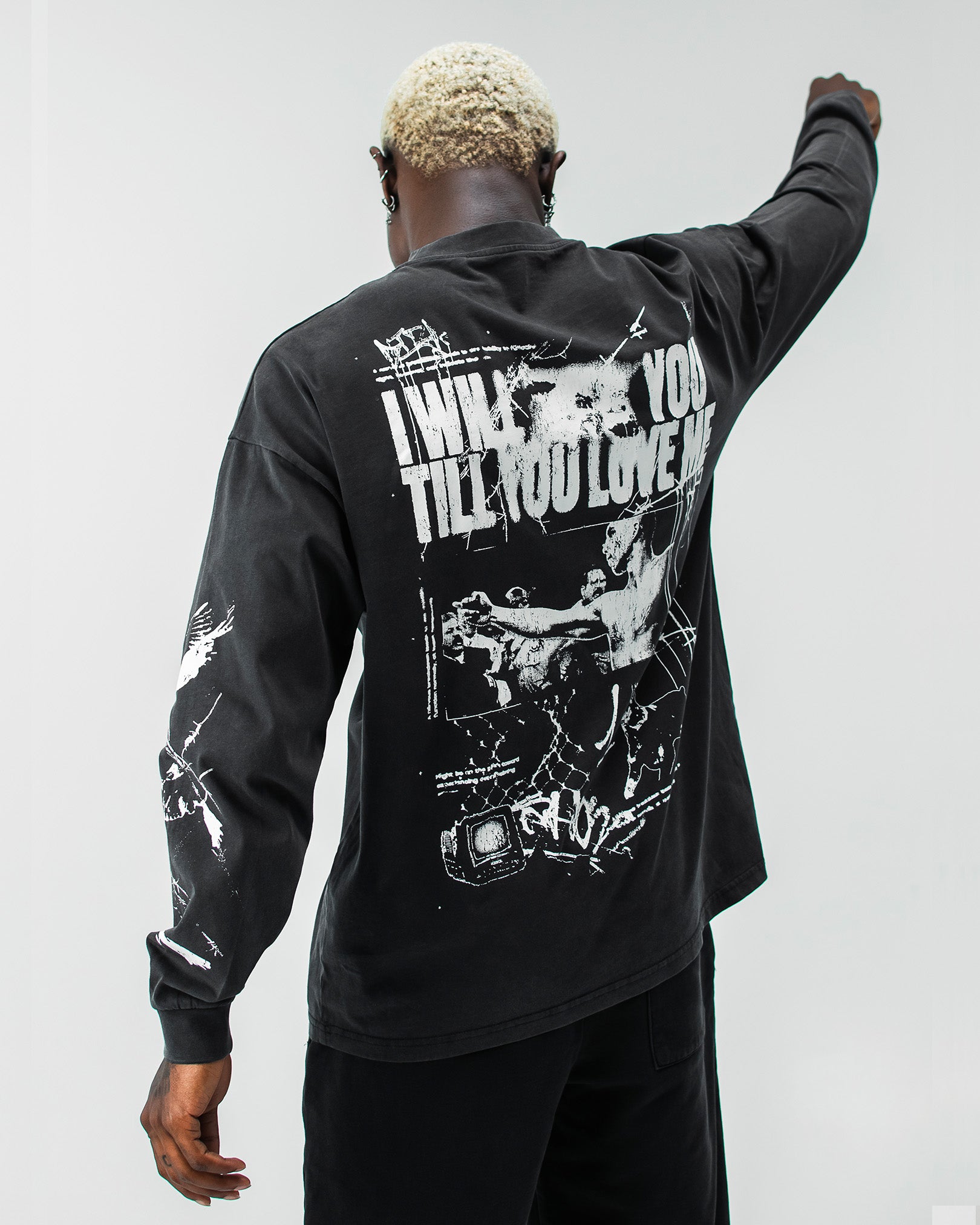 "TILL YOU LOVE ME" LONG SLEEVE TEE