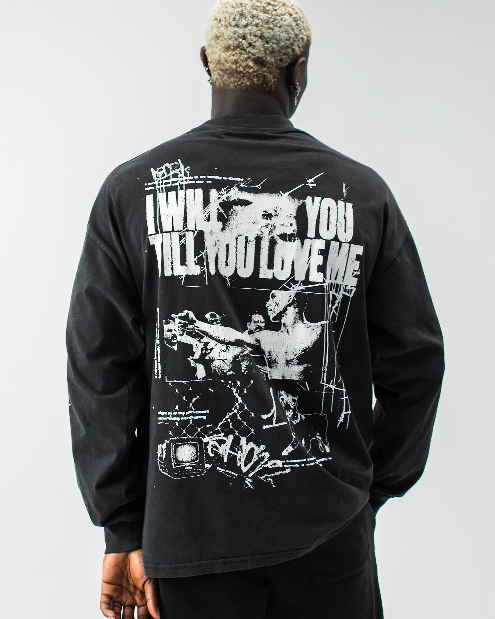 "TILL YOU LOVE ME" LONG SLEEVE TEE