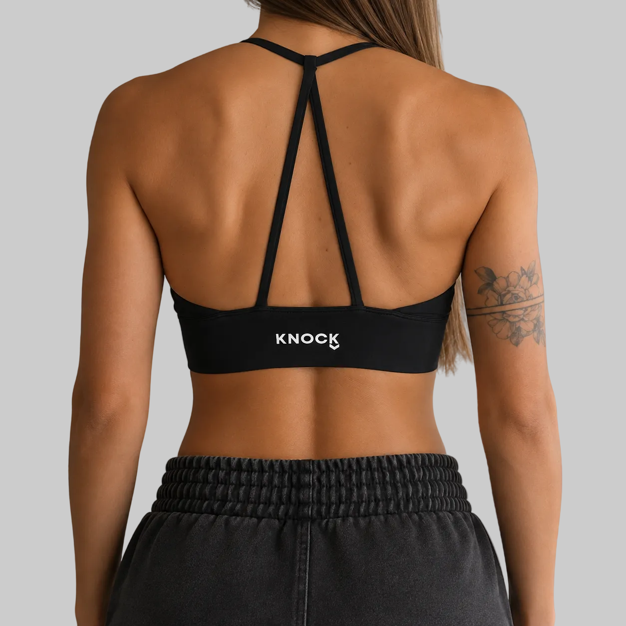 BARE BACK TOP | BLACK
