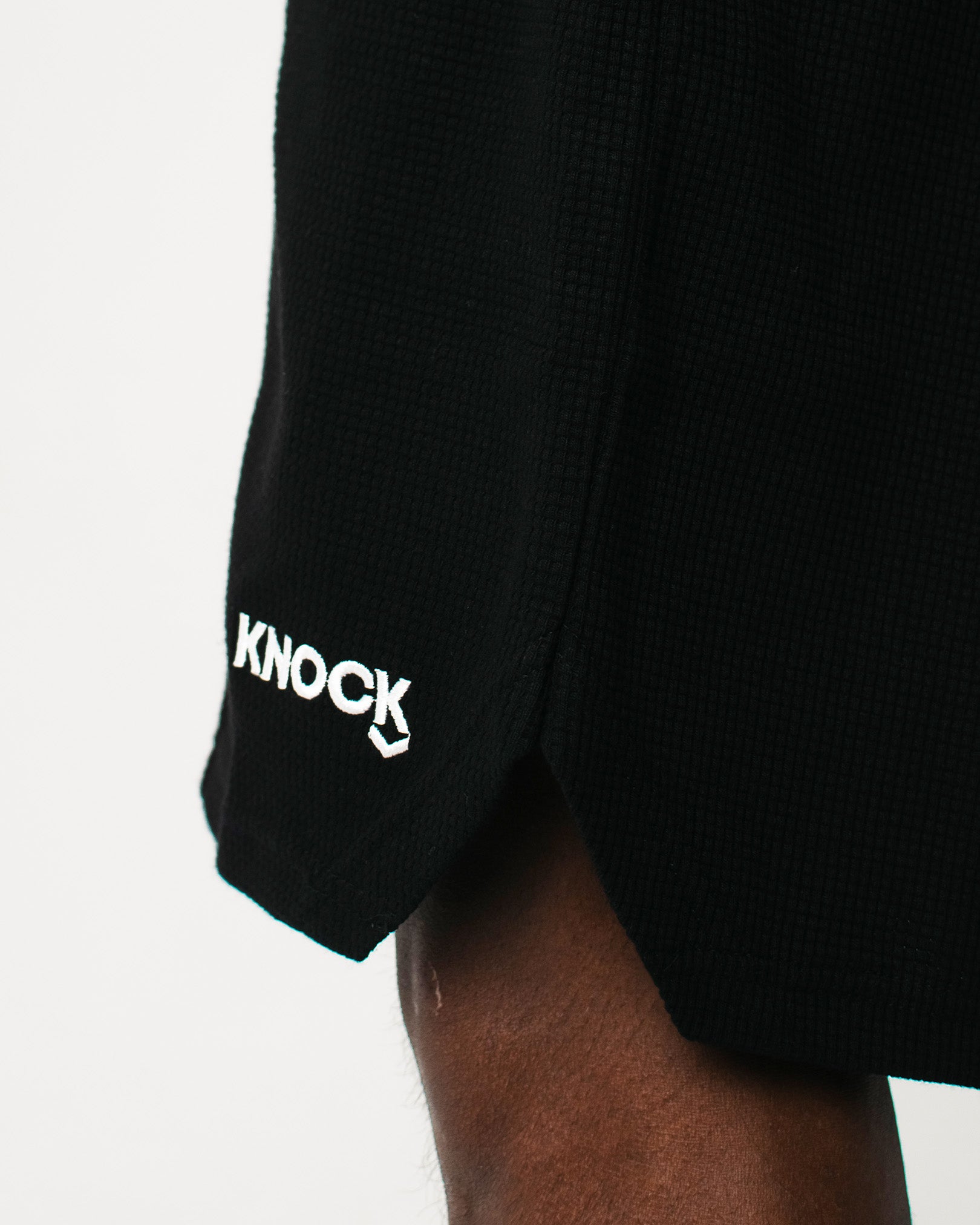 GRID-KNIT SHORTS