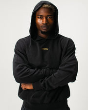 ASTROKNEE 2.0 OVERSIZED HOODIE - BLACK