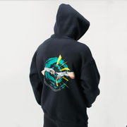 THE CREATION OF KNOCK OVERSIZED HOODIE