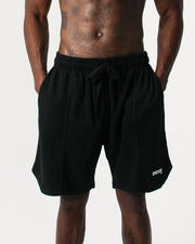GRID-KNIT SHORTS