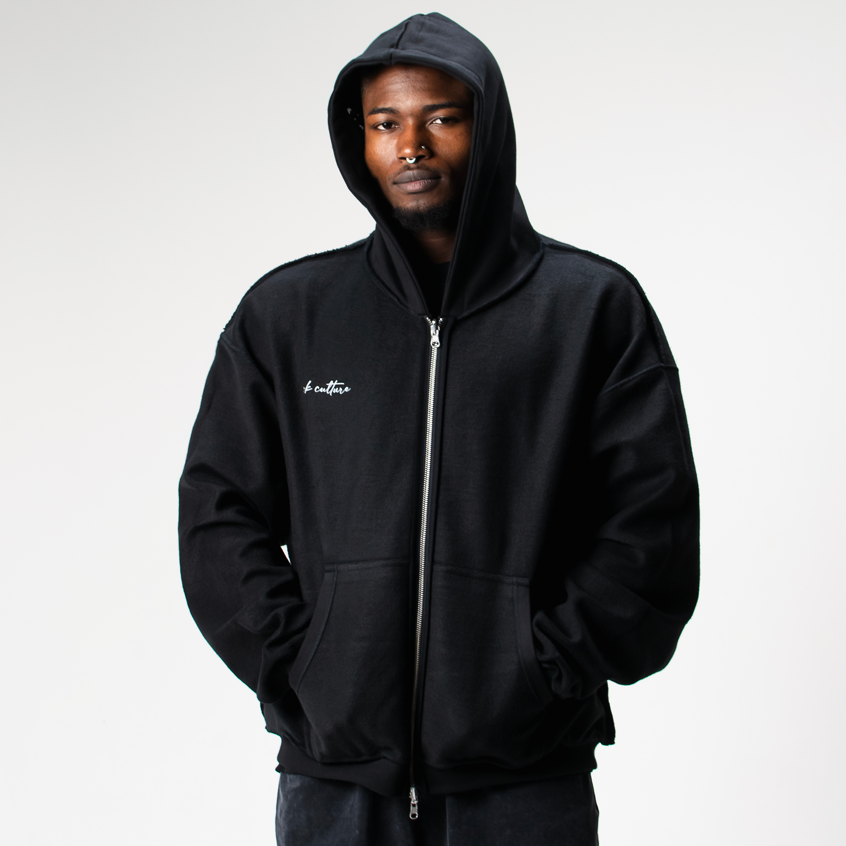 CULTURE REVERSIBLE ZIP HOODIE