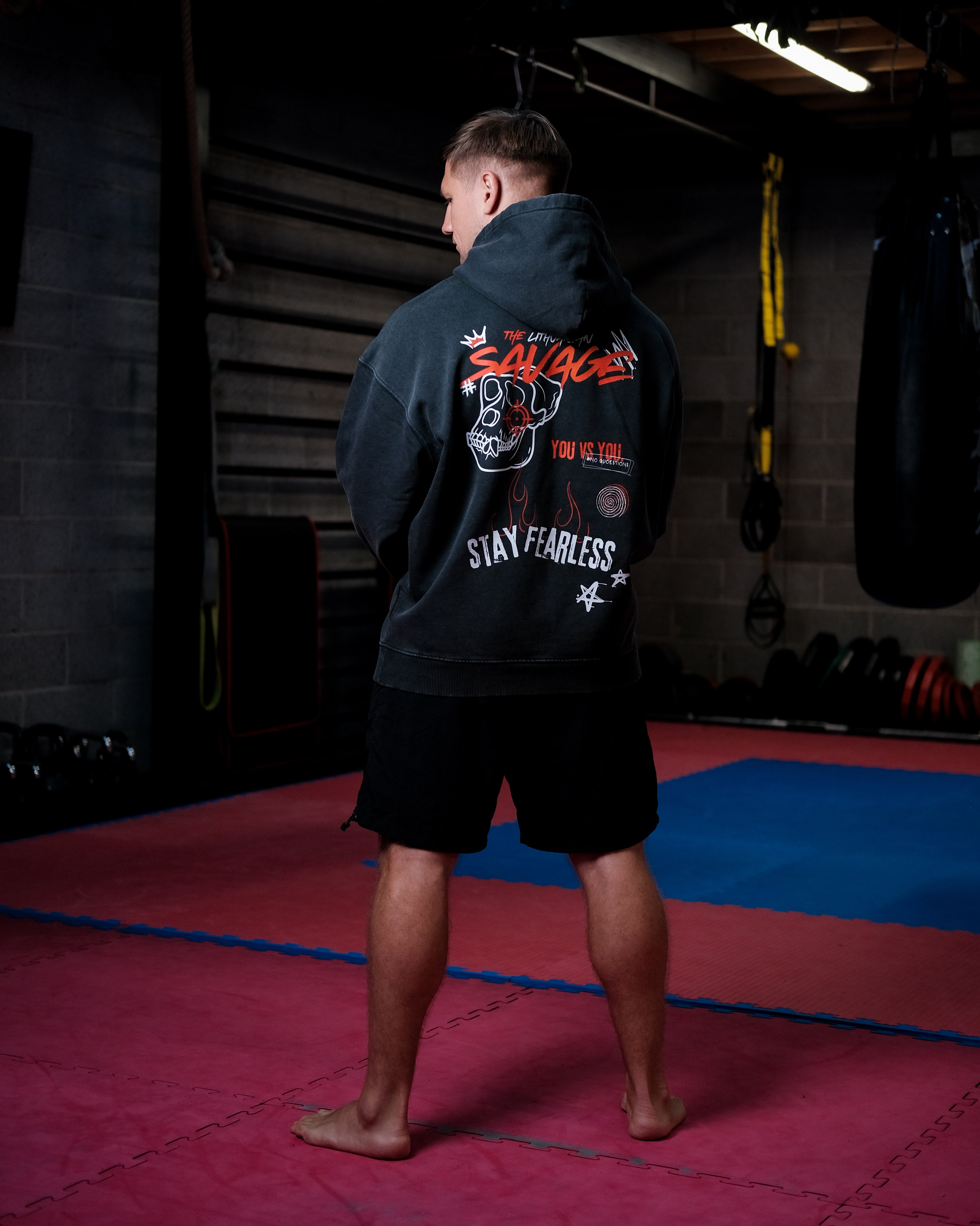 LITHUANIAN SAVAGE X KNOCK HOODIE