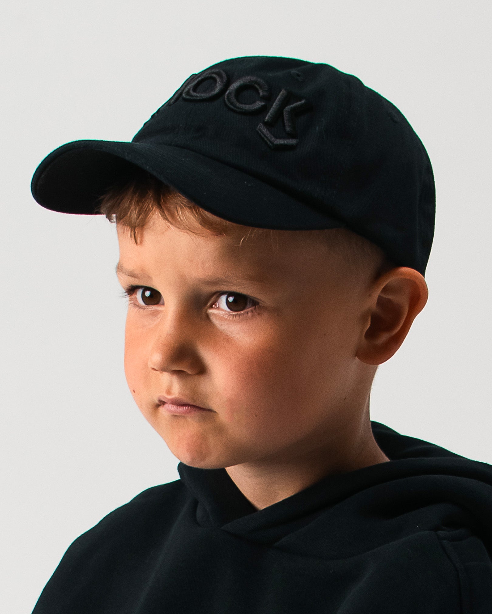 SCUFFED CAP KIDS BLACK