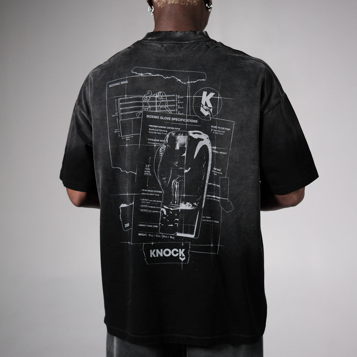 BLUEPRINT VINTAGE FADE TEE