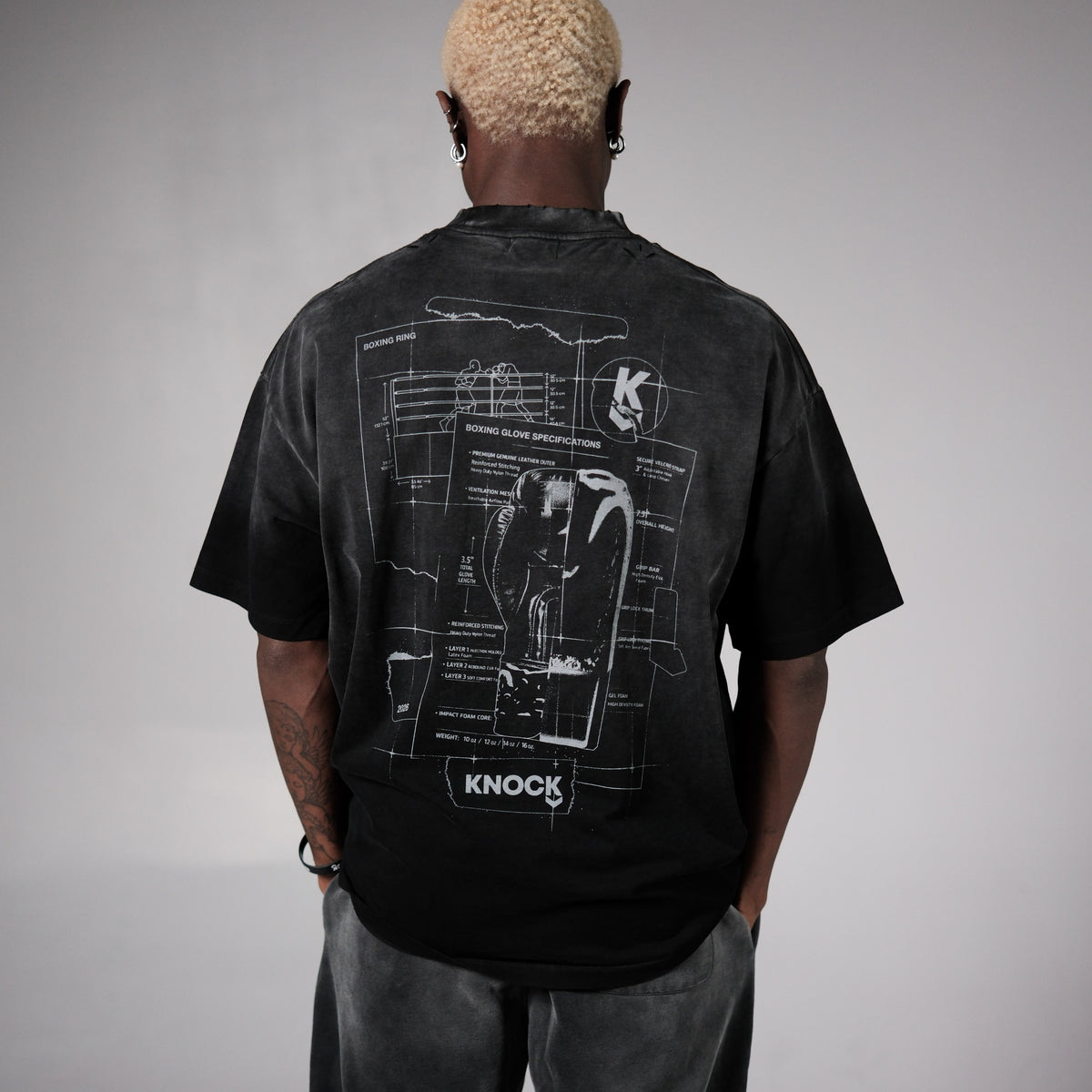 BLUEPRINT VINTAGE FADE TEE